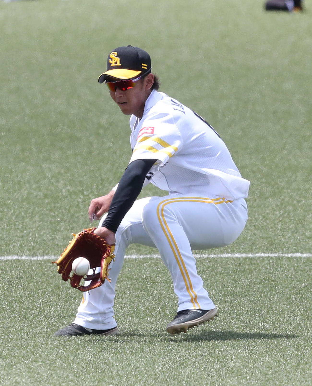 ソフトバンク今宮健太（2021年7月撮影）