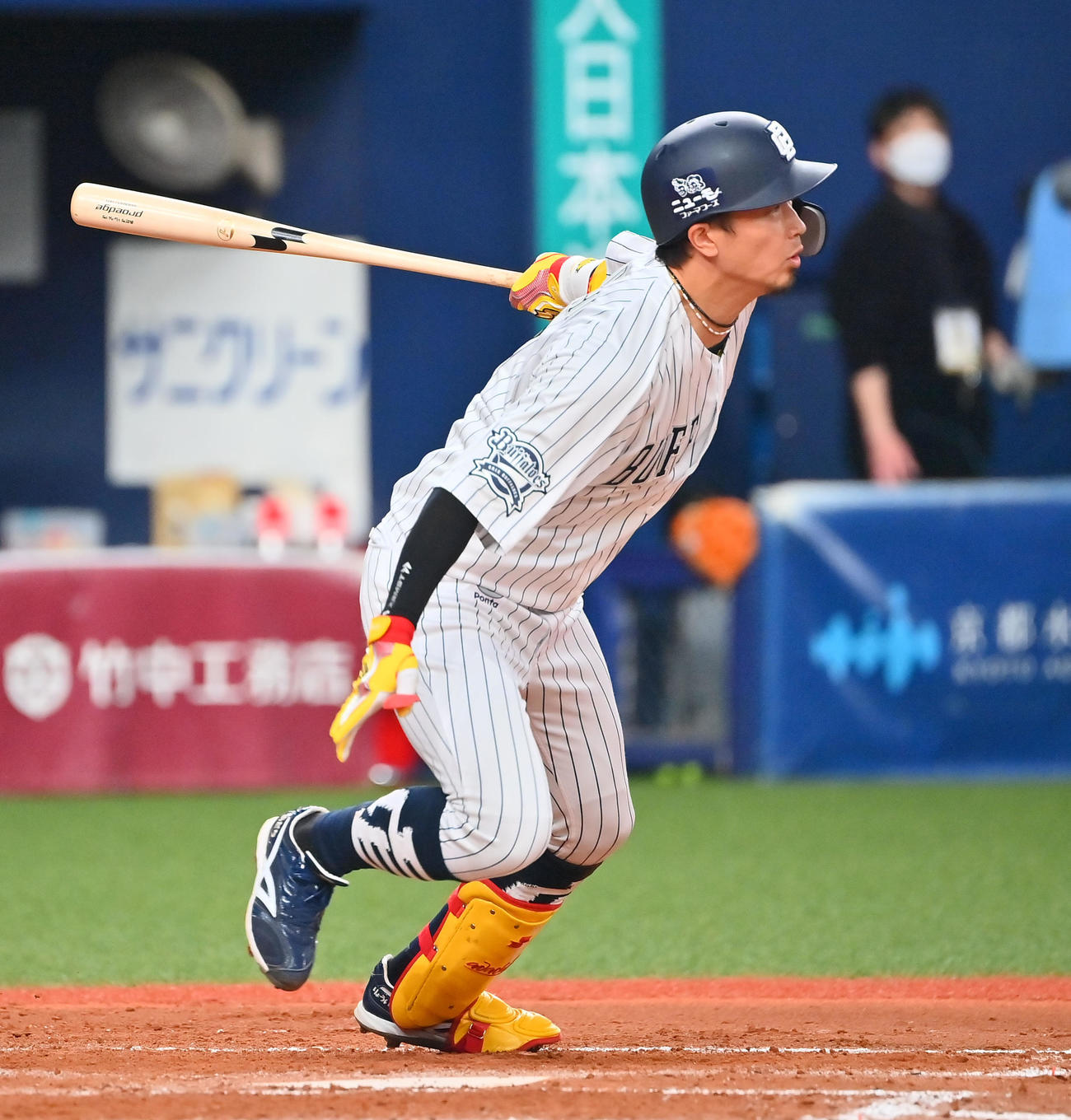 オリックス安達了一（2022年5月1日撮影）