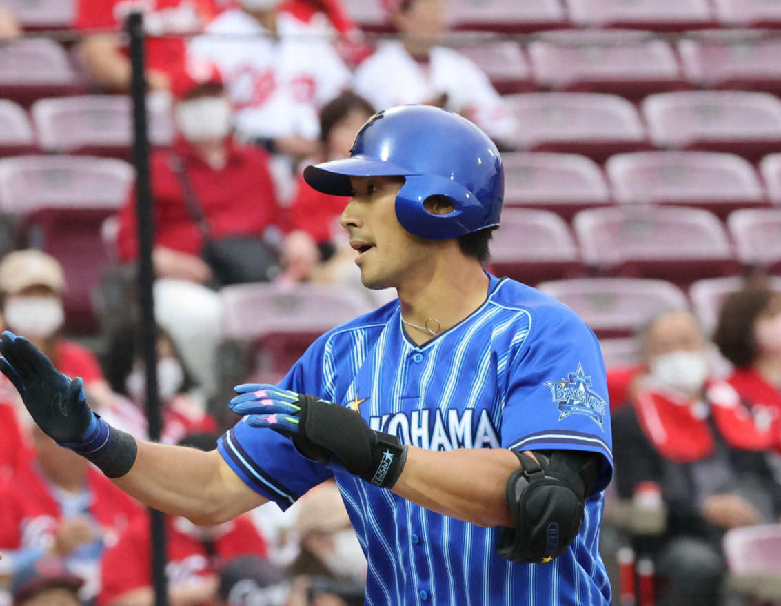 DeNA大田泰示（2022年5月6日撮影）