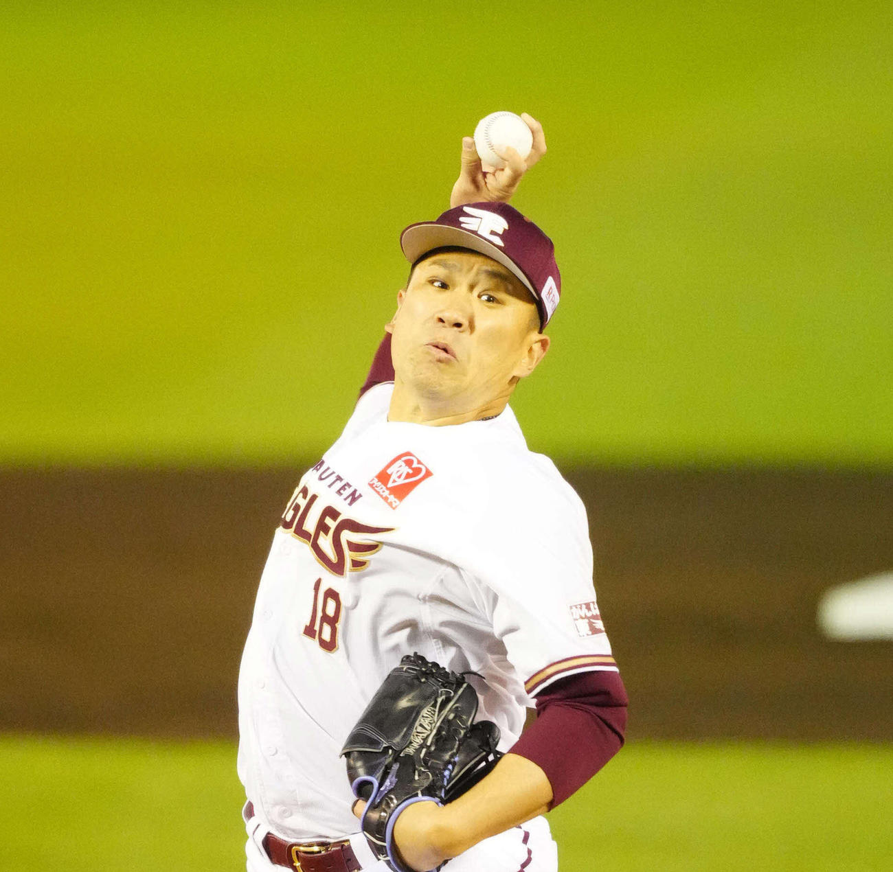 楽天田中将大（2022年4月撮影）