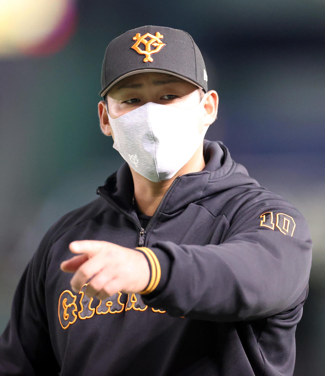 巨人中田翔（22年4月21日撮影）