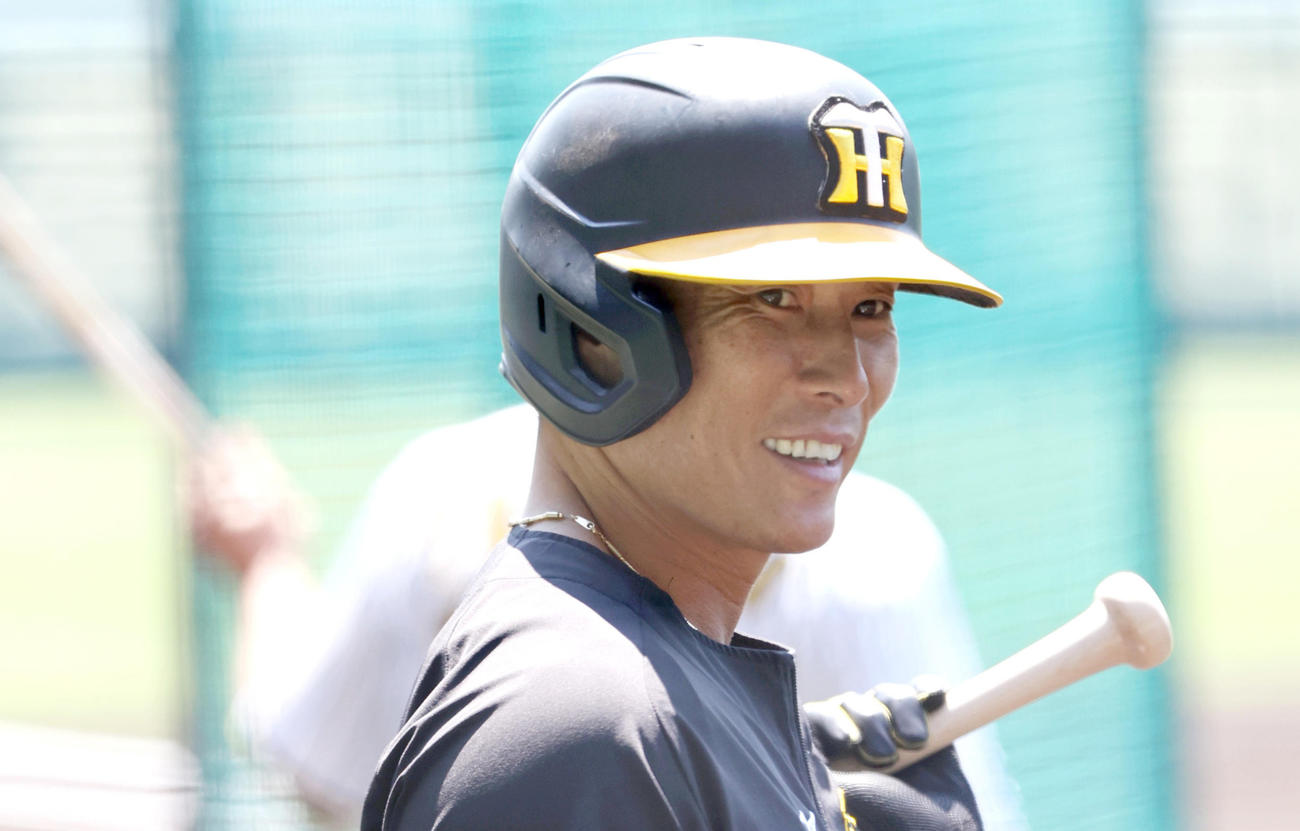 阪神糸井嘉男（2022年5月5日撮影）