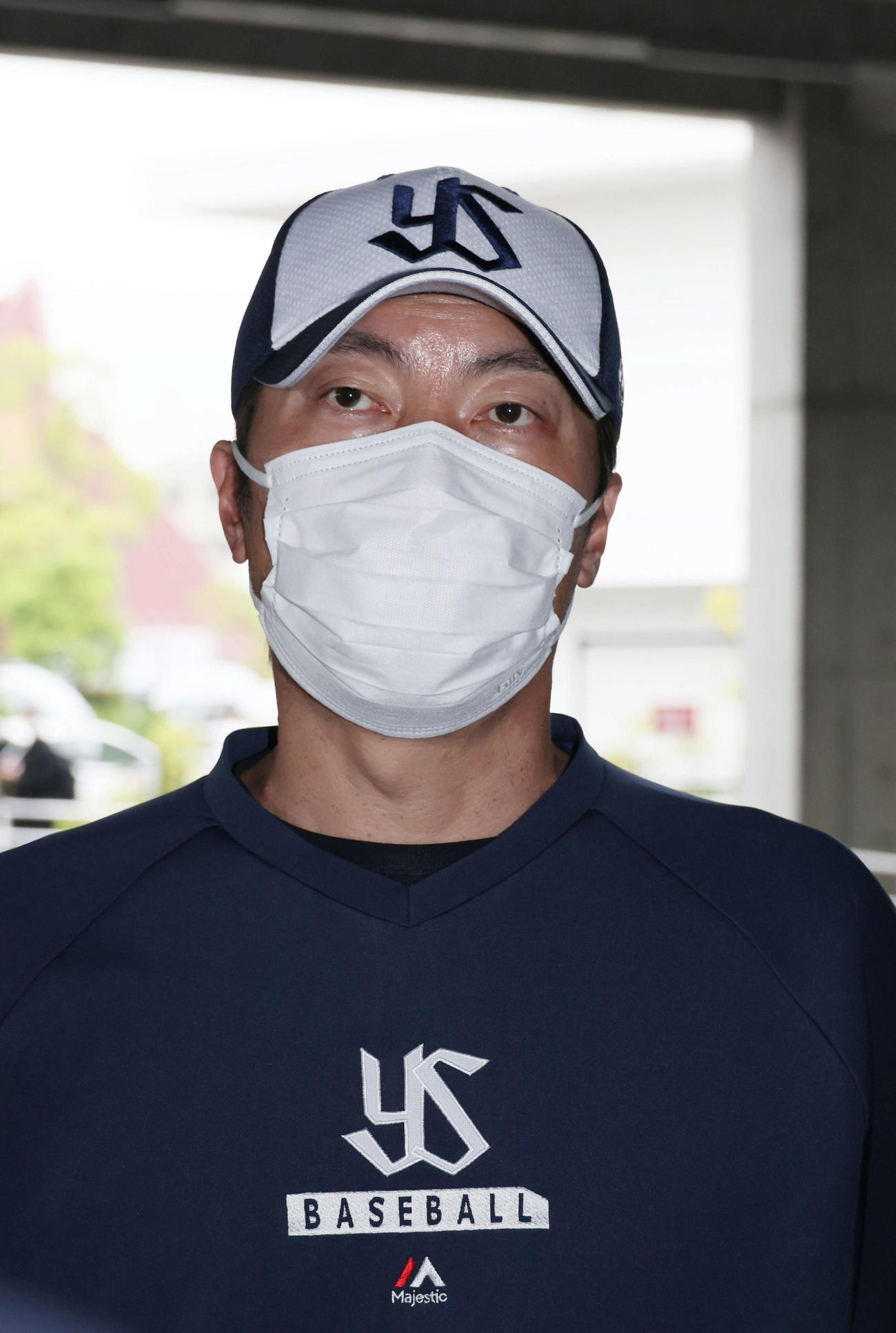広島対ヤクルト　記者の質問に答えるヤクルト高津監督（撮影・加藤孝規）