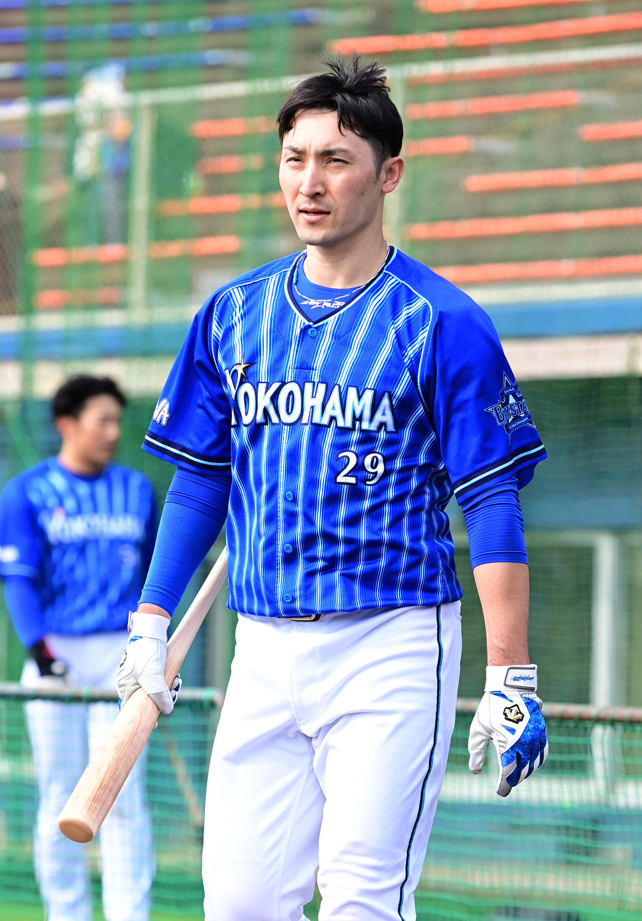 DeNA伊藤光（2022年2月5日撮影）