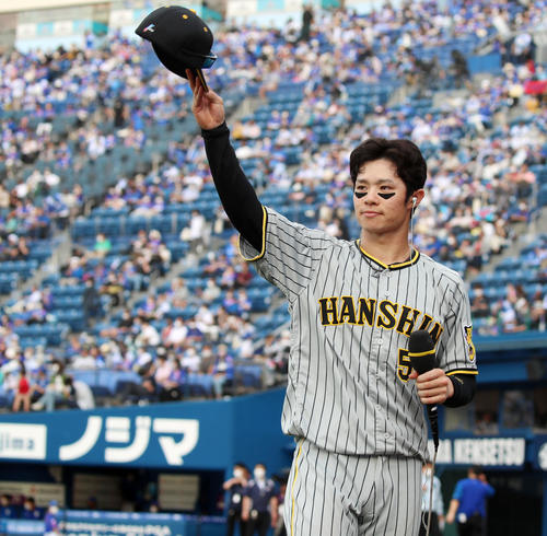 阪神】中野拓夢プロ初1試合2発「人生で一番、手応えがありました」4
