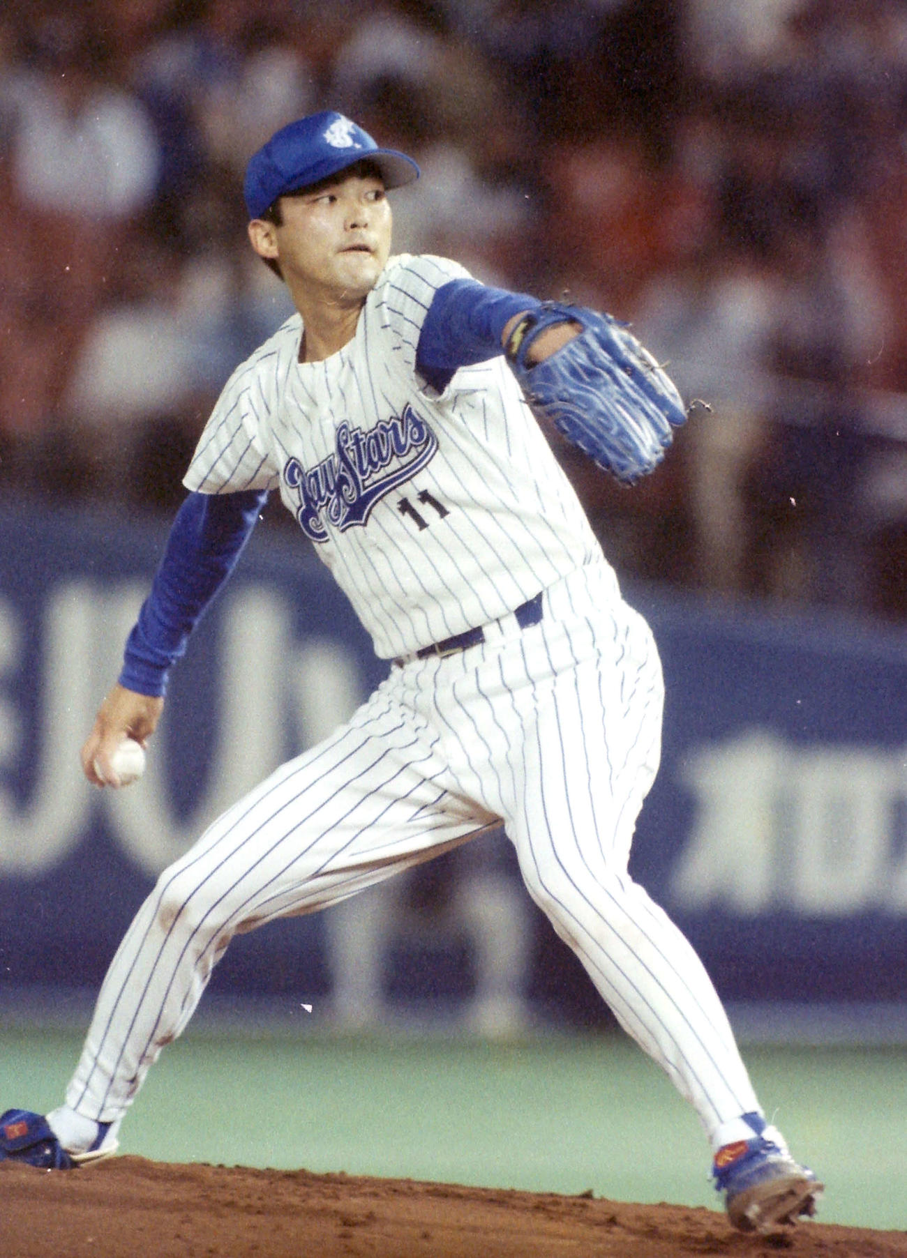 現役時代の斎藤隆（95年6月6日）