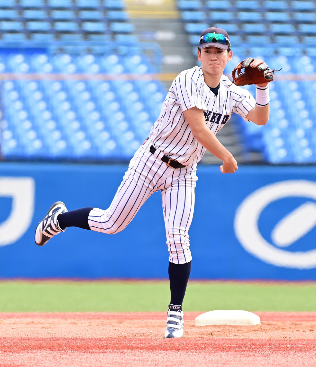 立大・山田健太内野手＝2021年4月24日