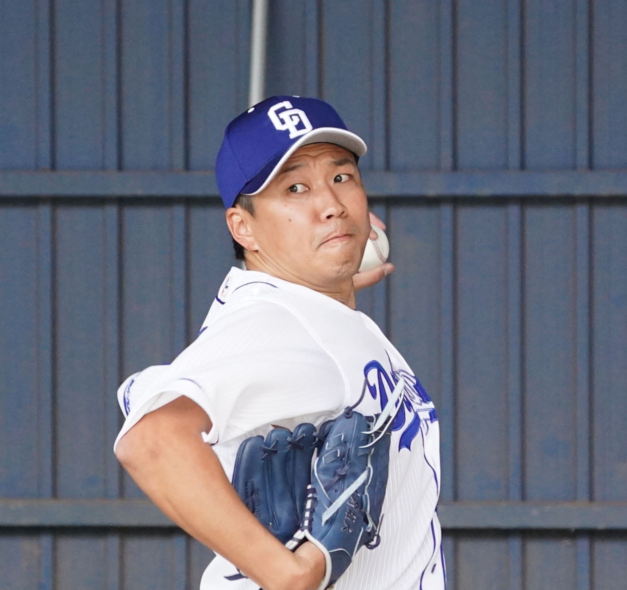 中日大野雄大（2022年2月1日撮影）