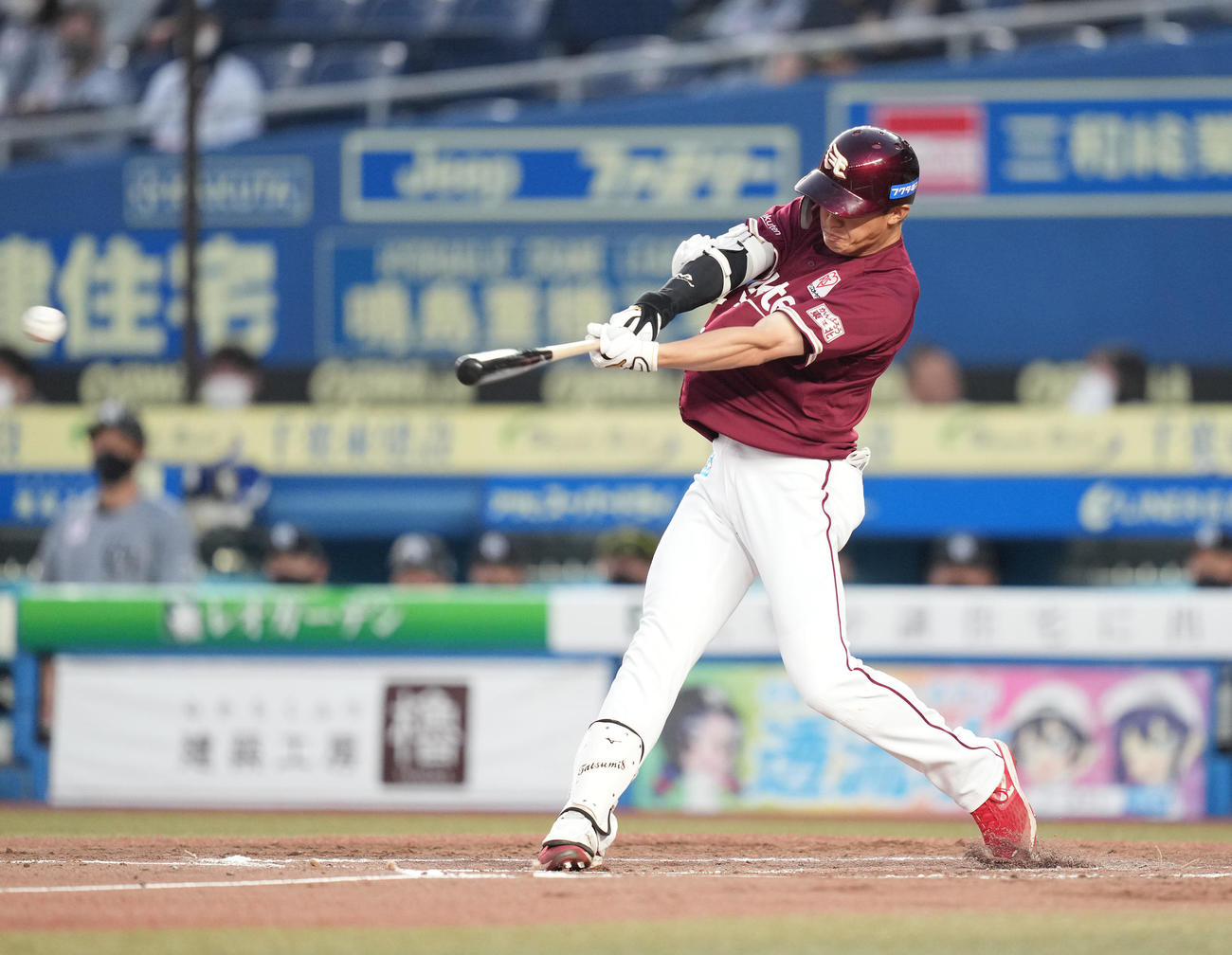 楽天辰己涼介（2022年5月18日撮影）