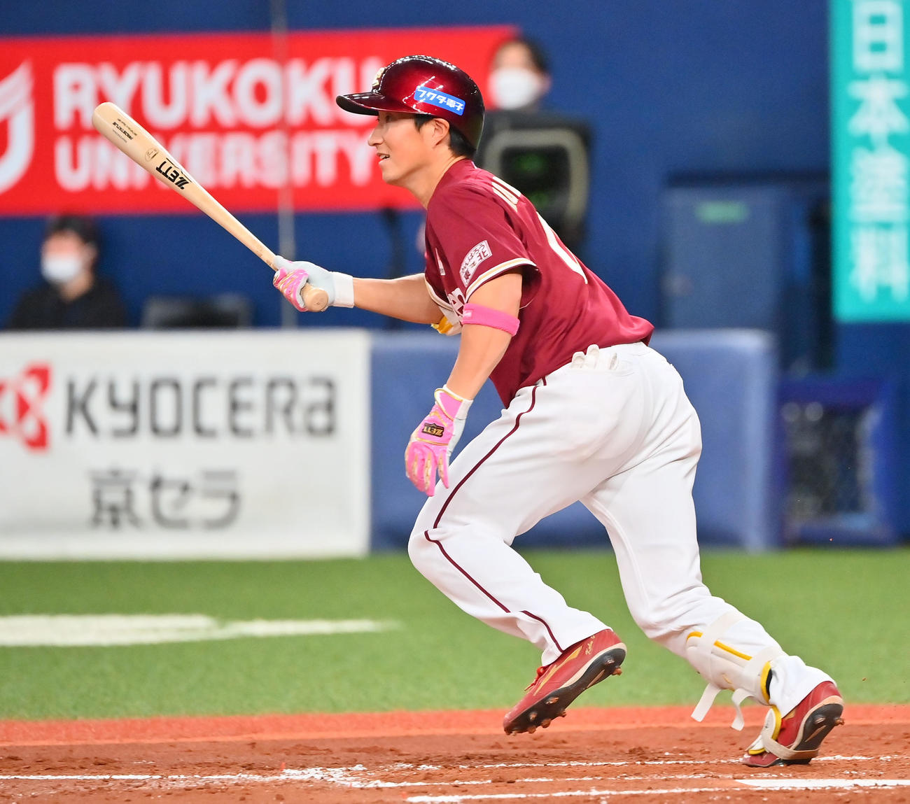 楽天小深田大翔（2022年5月8日撮影）