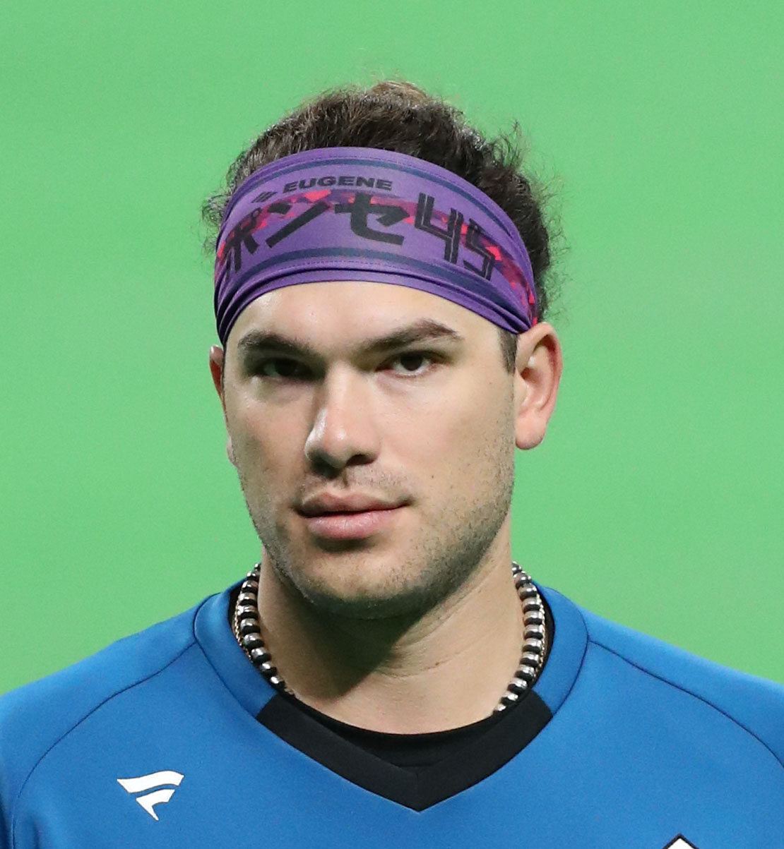 日本ハム・ポンセのヘアバンド