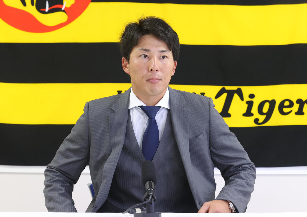 阪神片山雄哉（2021年11月21日撮影）