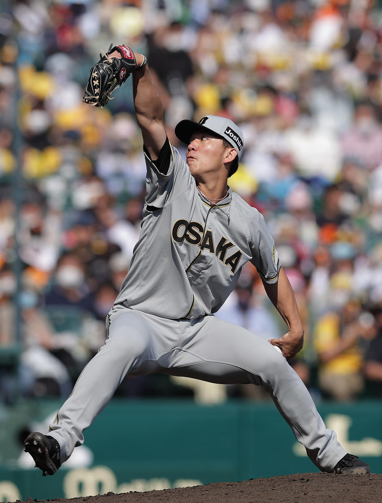 阪神対巨人　完封勝利を挙げた伊藤将（撮影・前田充）