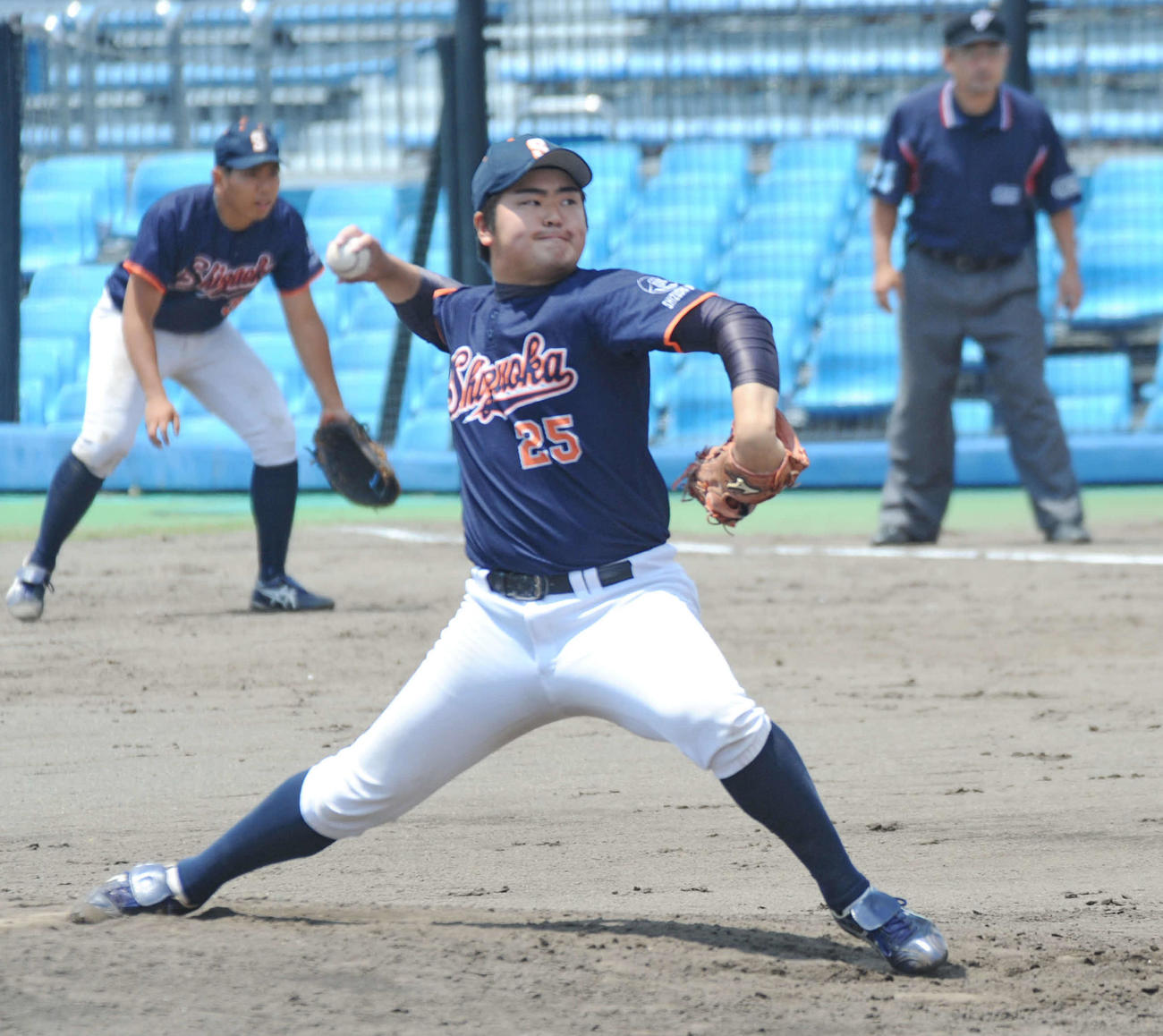 皇学館大を完封した静岡大の速水