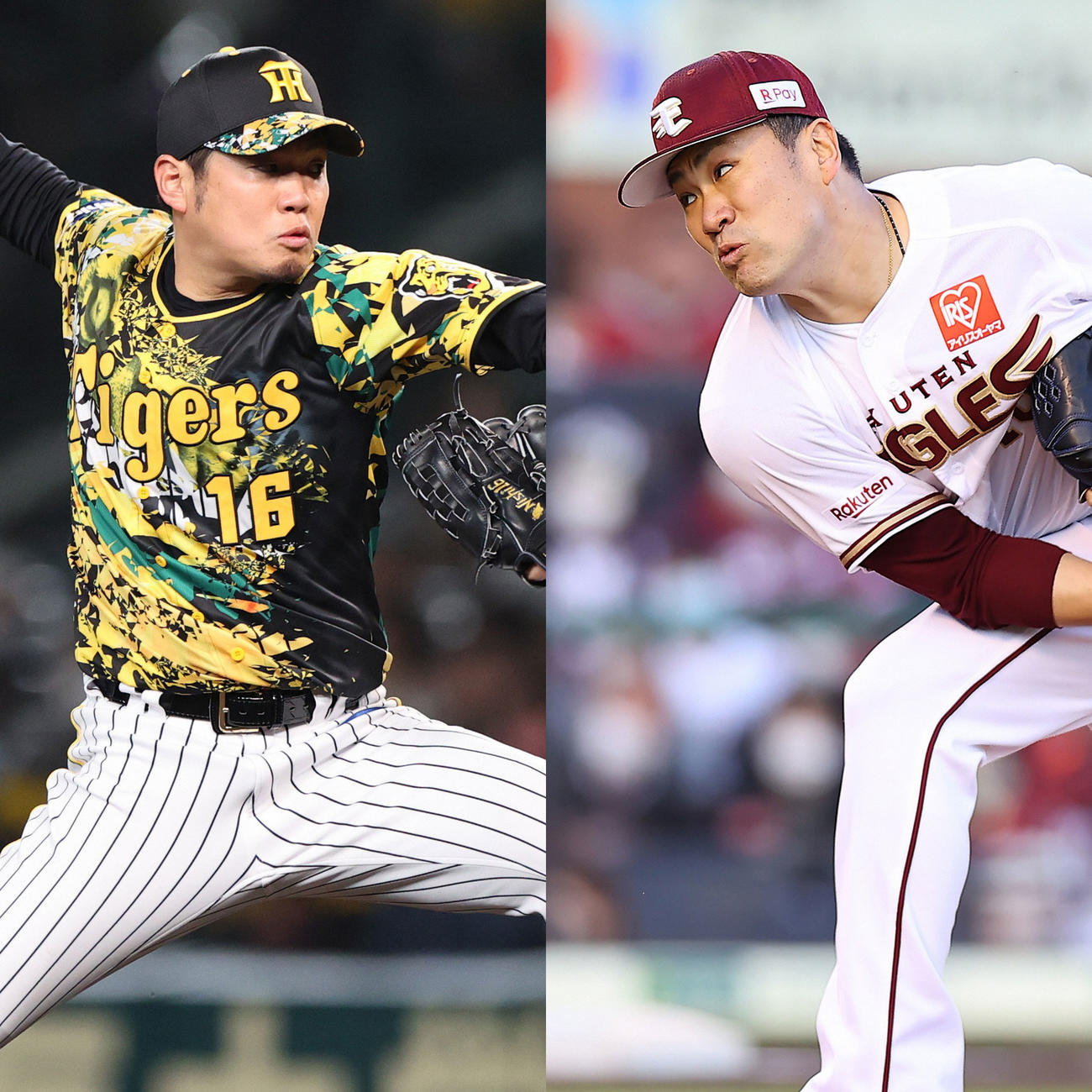阪神西勇輝と楽天田中将大