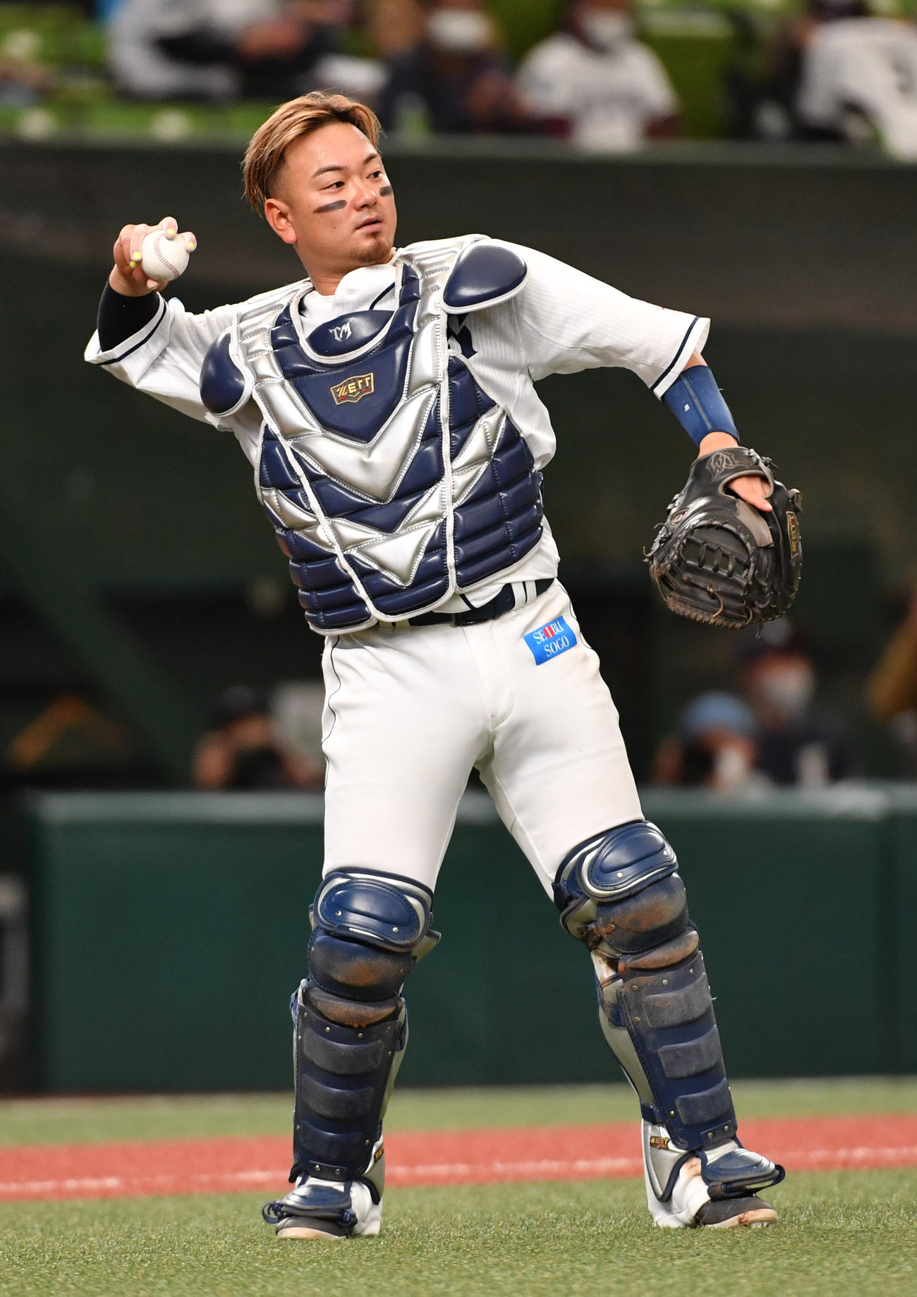 西武森友哉（2022年3月26日撮影）