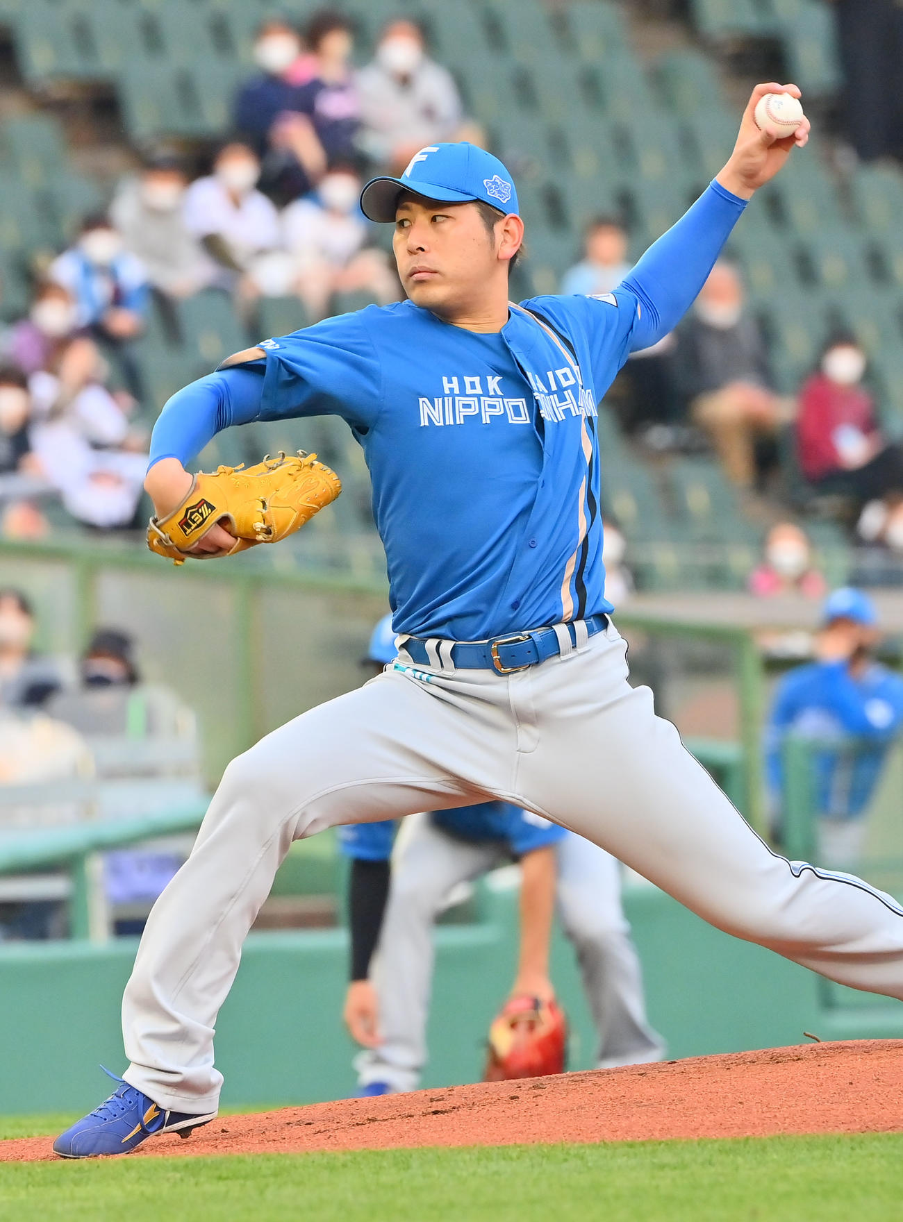 日本ハム加藤貴之（2022年5月17日撮影）
