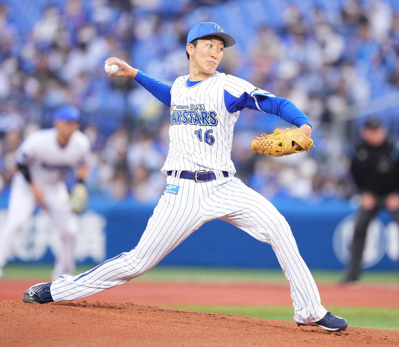 DeNA大貫晋一（2022年5月20日撮影）