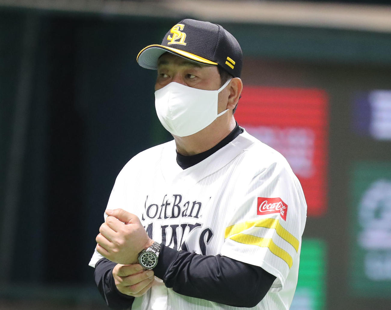 ソフトバンク藤本監督（2022年5月20日撮影）