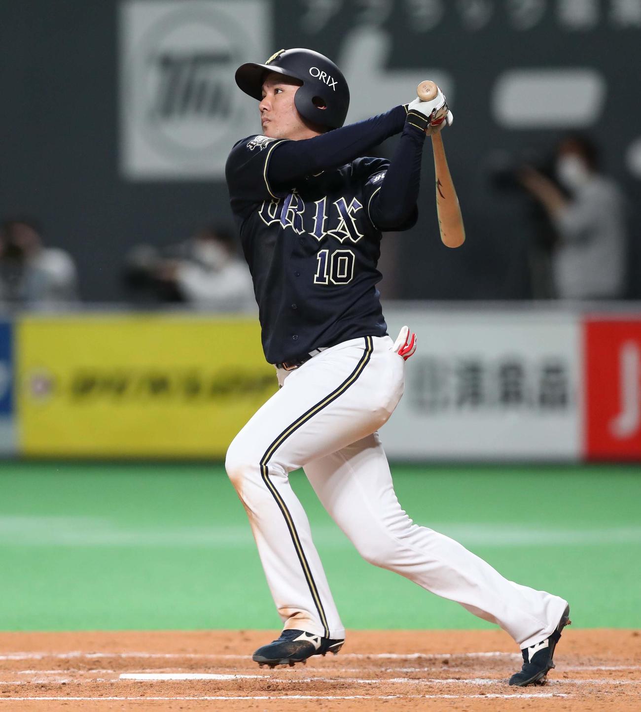 オリックス大城（2022年5月10日撮影）