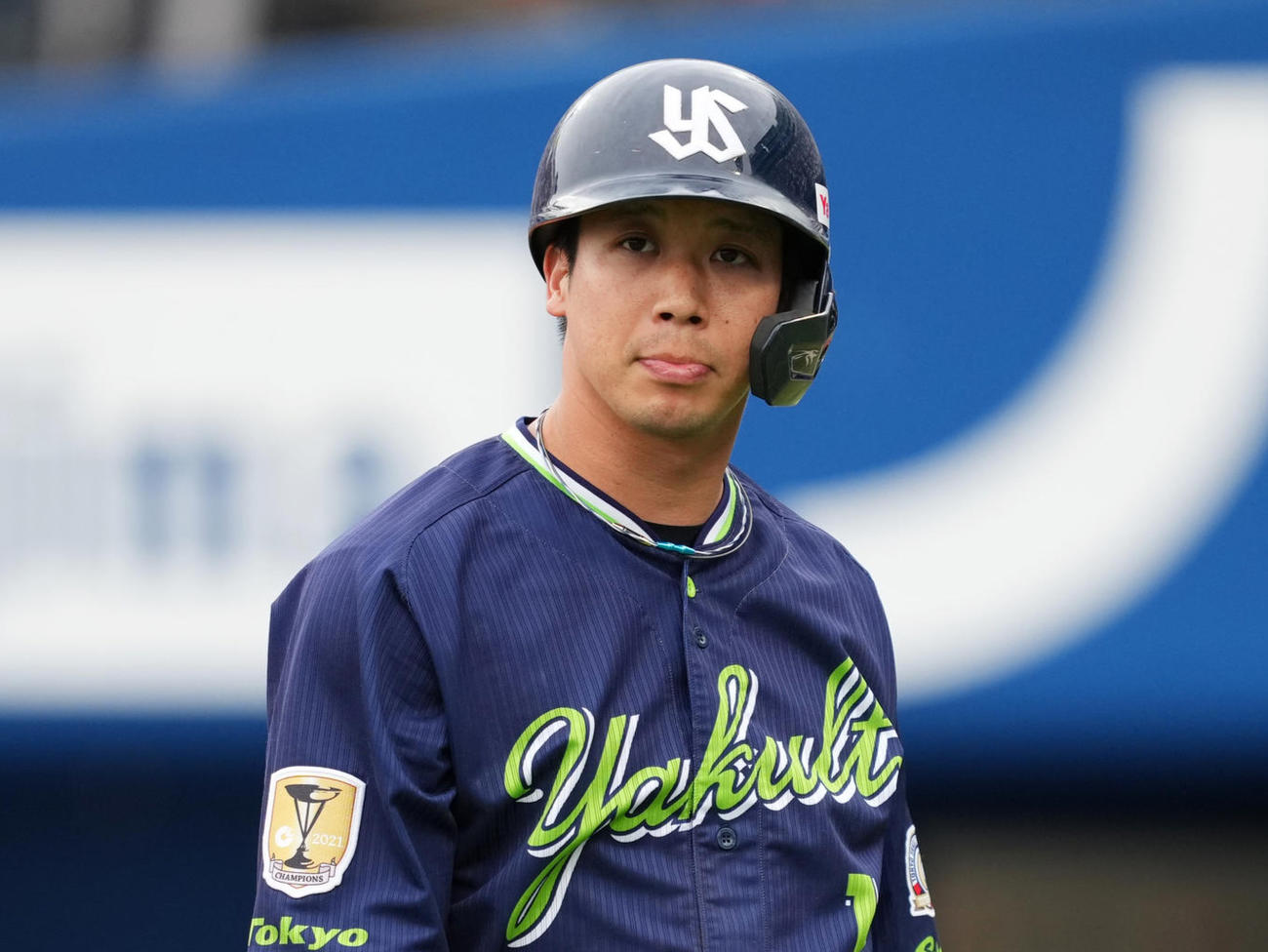山田哲人（2022年5月21日撮影）