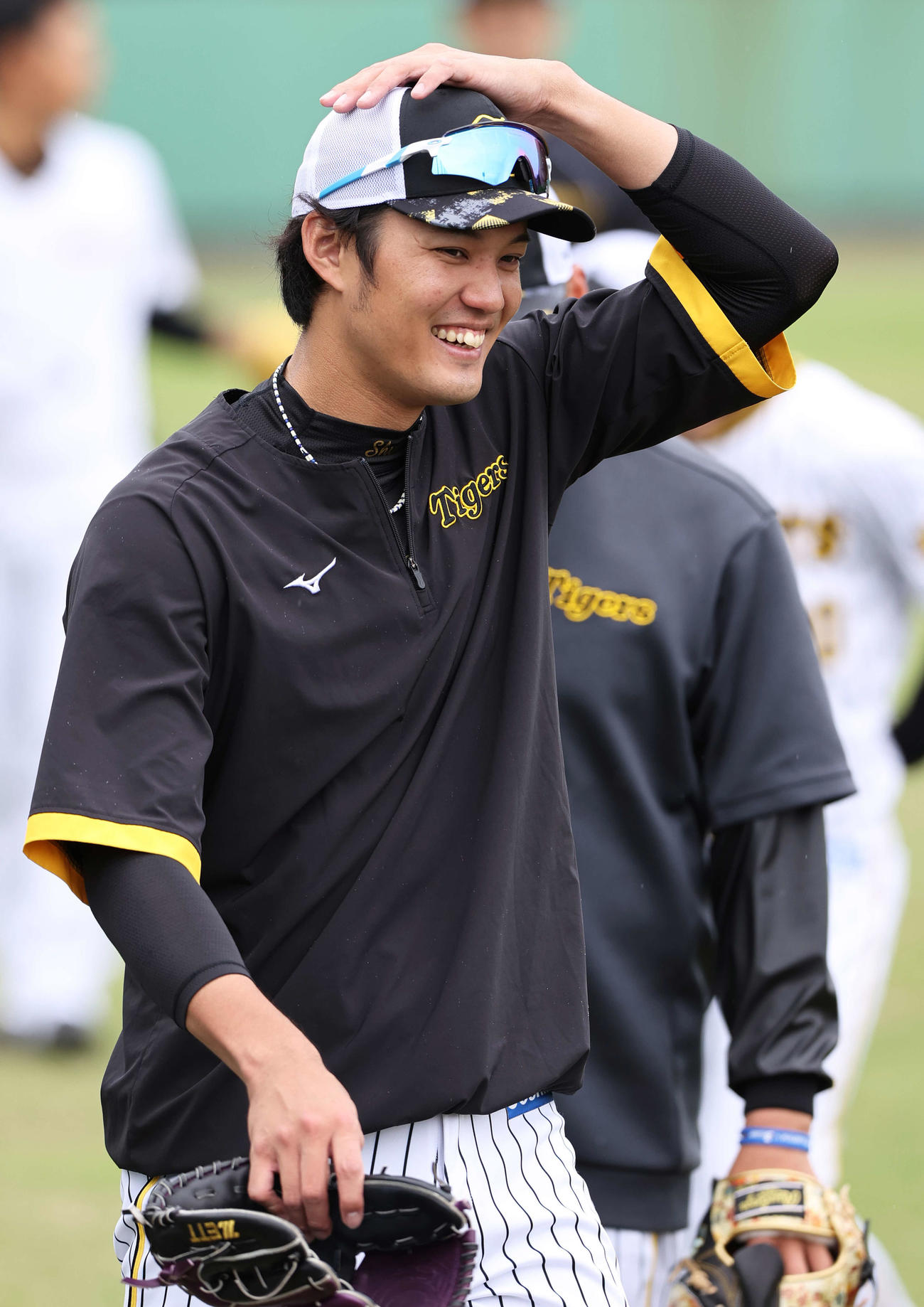 救援として1軍復帰する阪神藤浪（22年5月13日撮影）