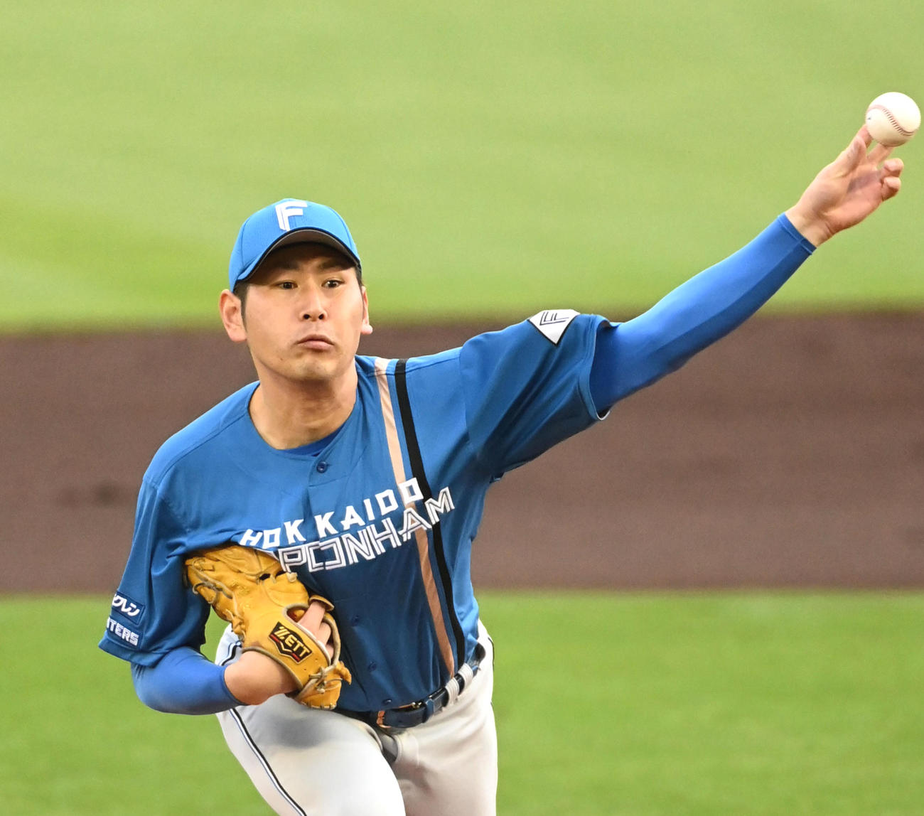 日本ハム加藤貴之（2022年5月17日撮影）