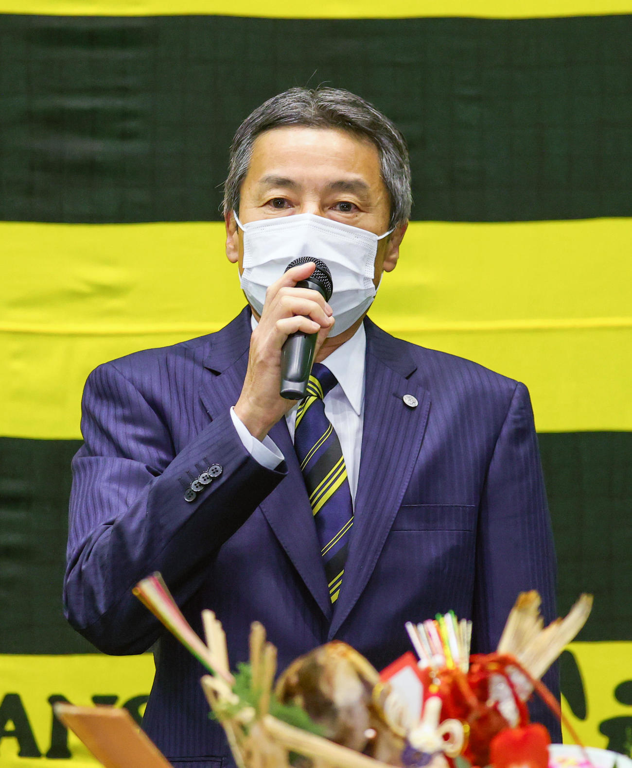 百北幸司球団社長（2022年1月5日撮影）