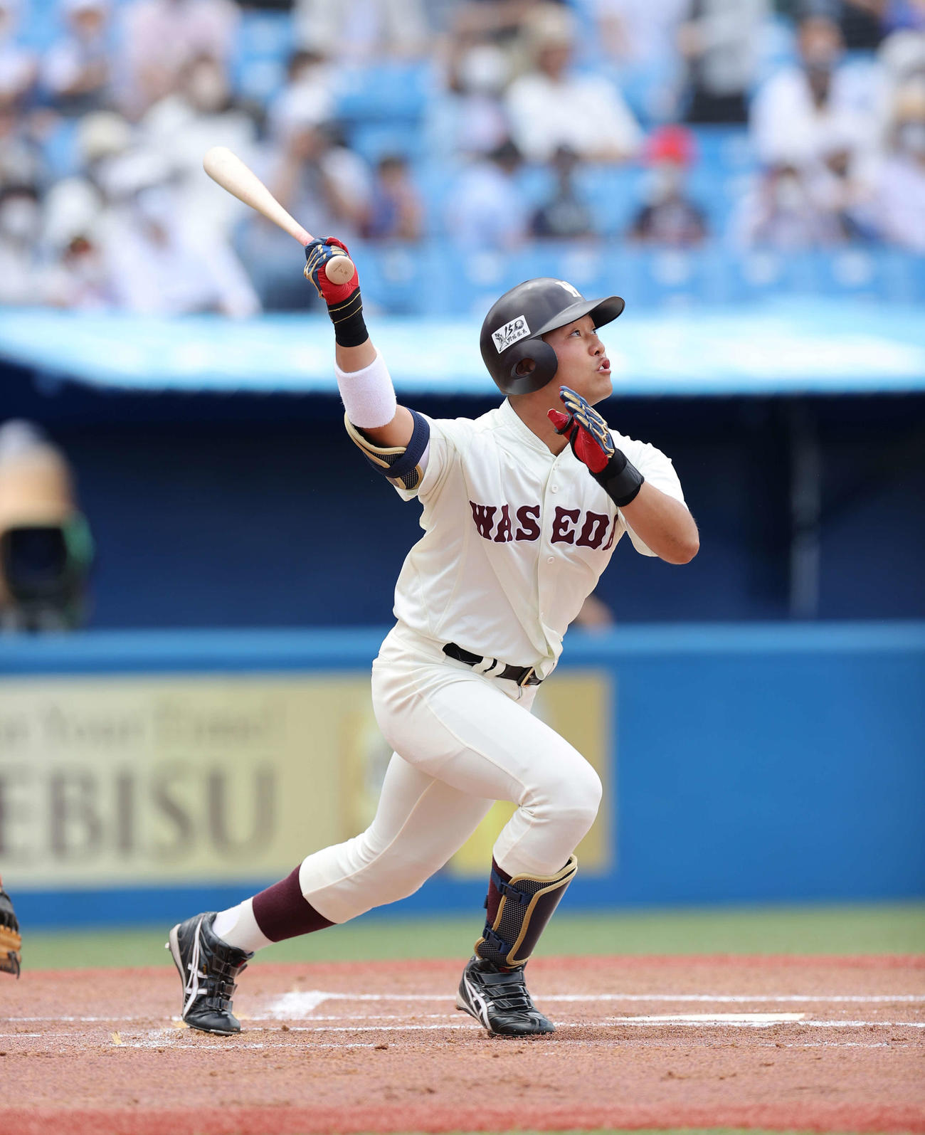 早大・蛭間拓哉（2022年5月28日撮影）
