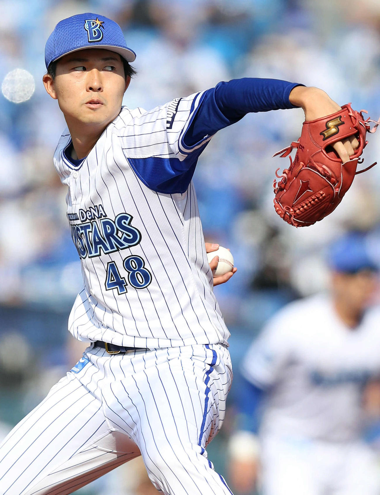 DeNA京山将弥（2021年10月9日撮影）