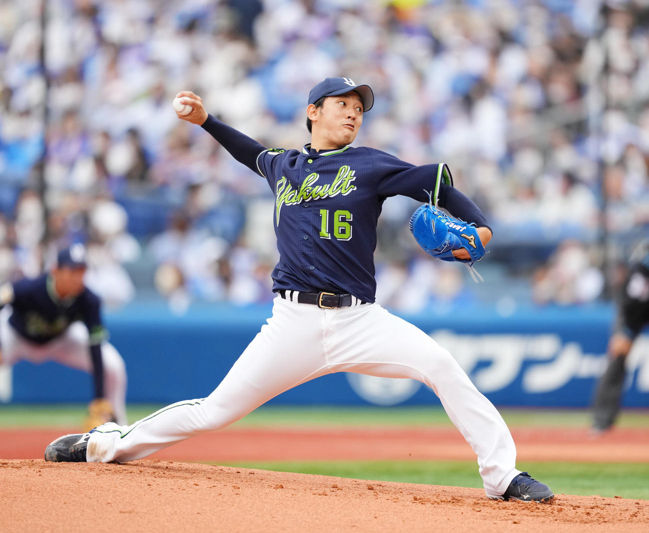 ヤクルト原樹理（2022年5月21日撮影）