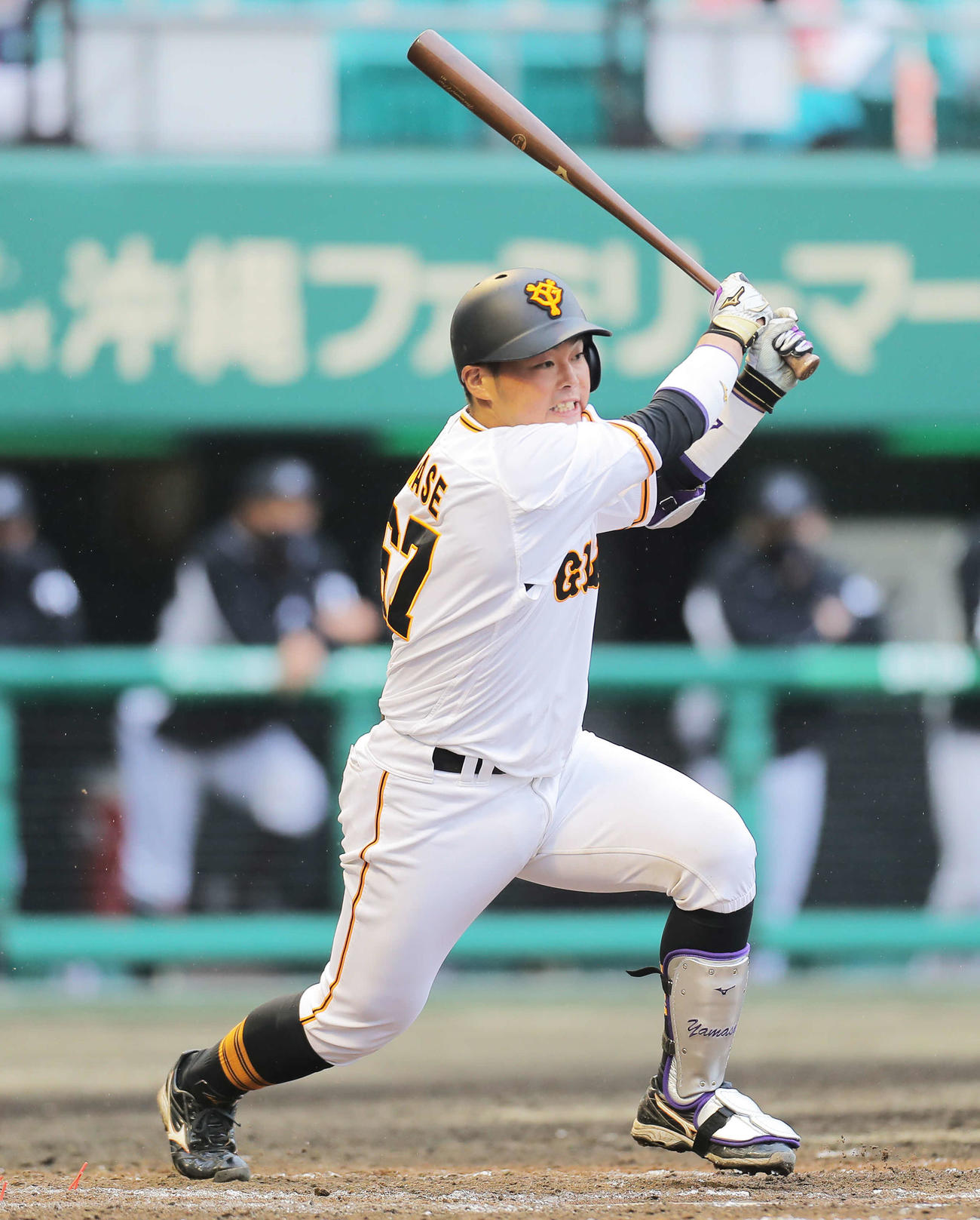 巨人山瀬慎之助（2022年2月17日撮影）