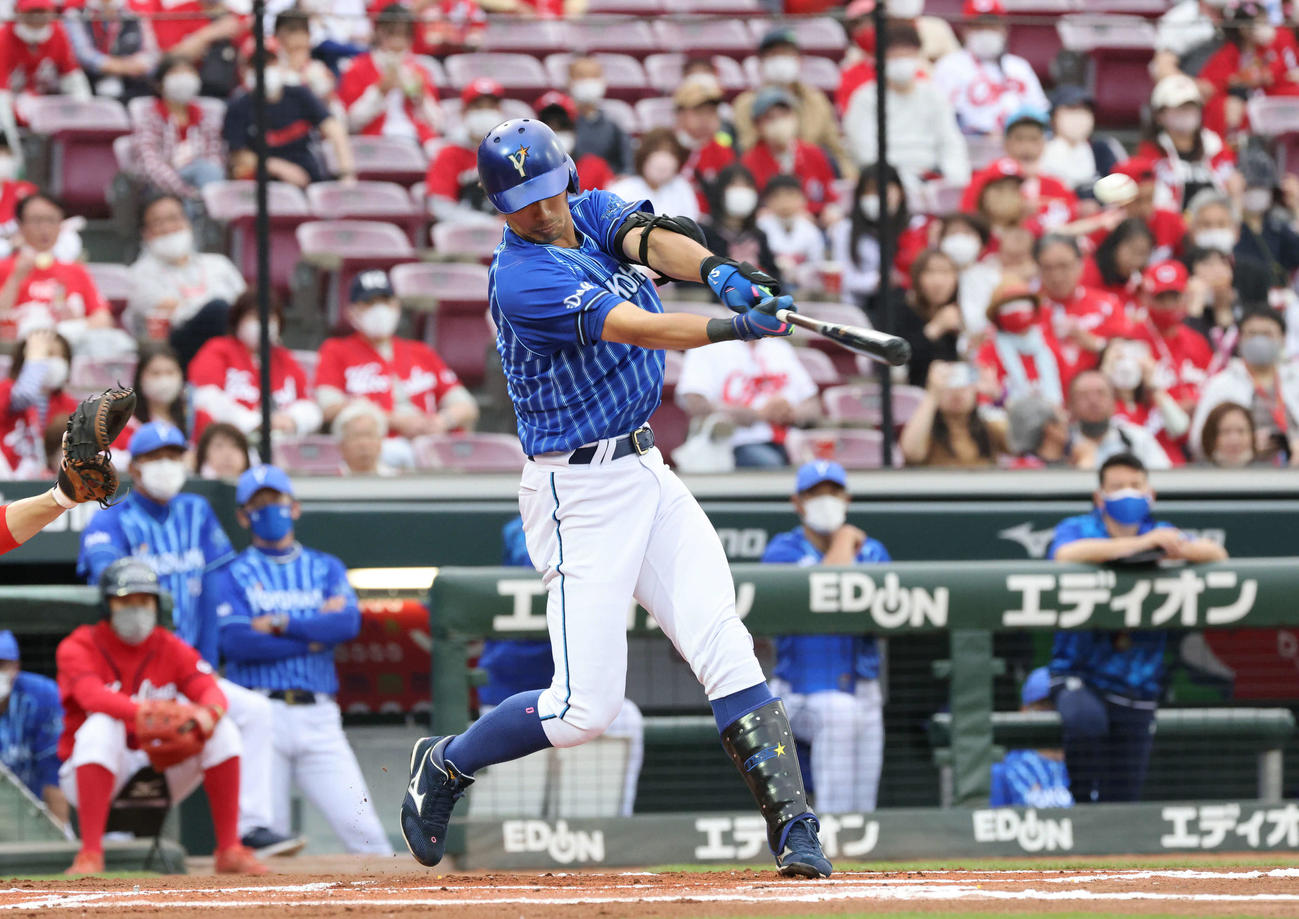 DeNA大田泰示（2022年5月6日撮影）