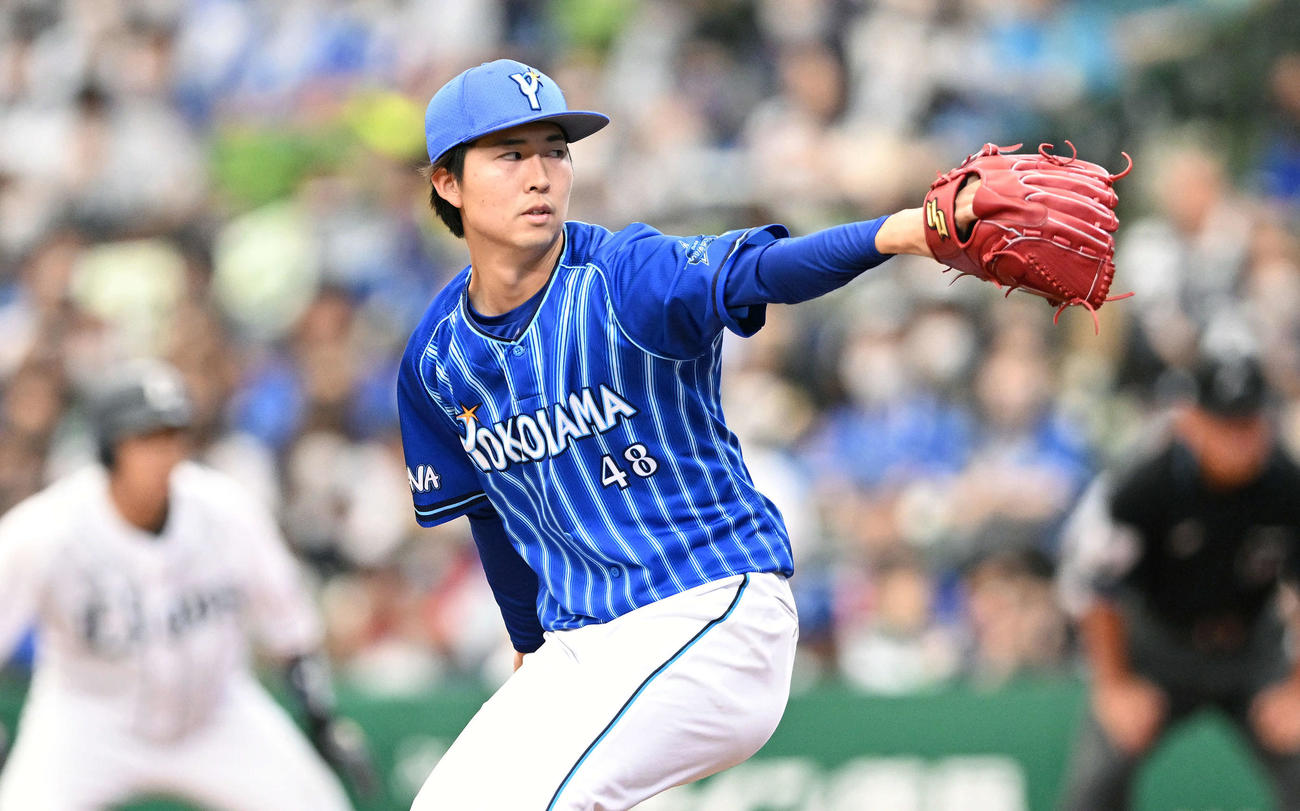 DeNA京山将弥（2022年5月29日撮影）