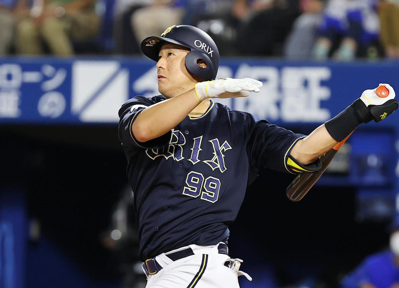 オリックス杉本（2022年6月2日撮影）