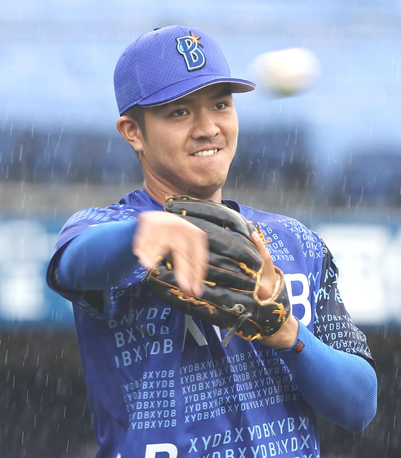 DeNA田中俊太（2021年5月27日撮影）