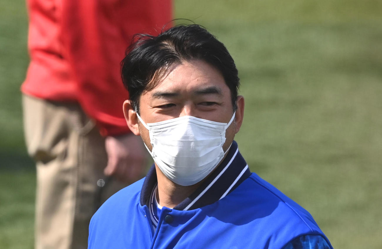 DeNA斎藤隆コーチ（2022年3月2日撮影）