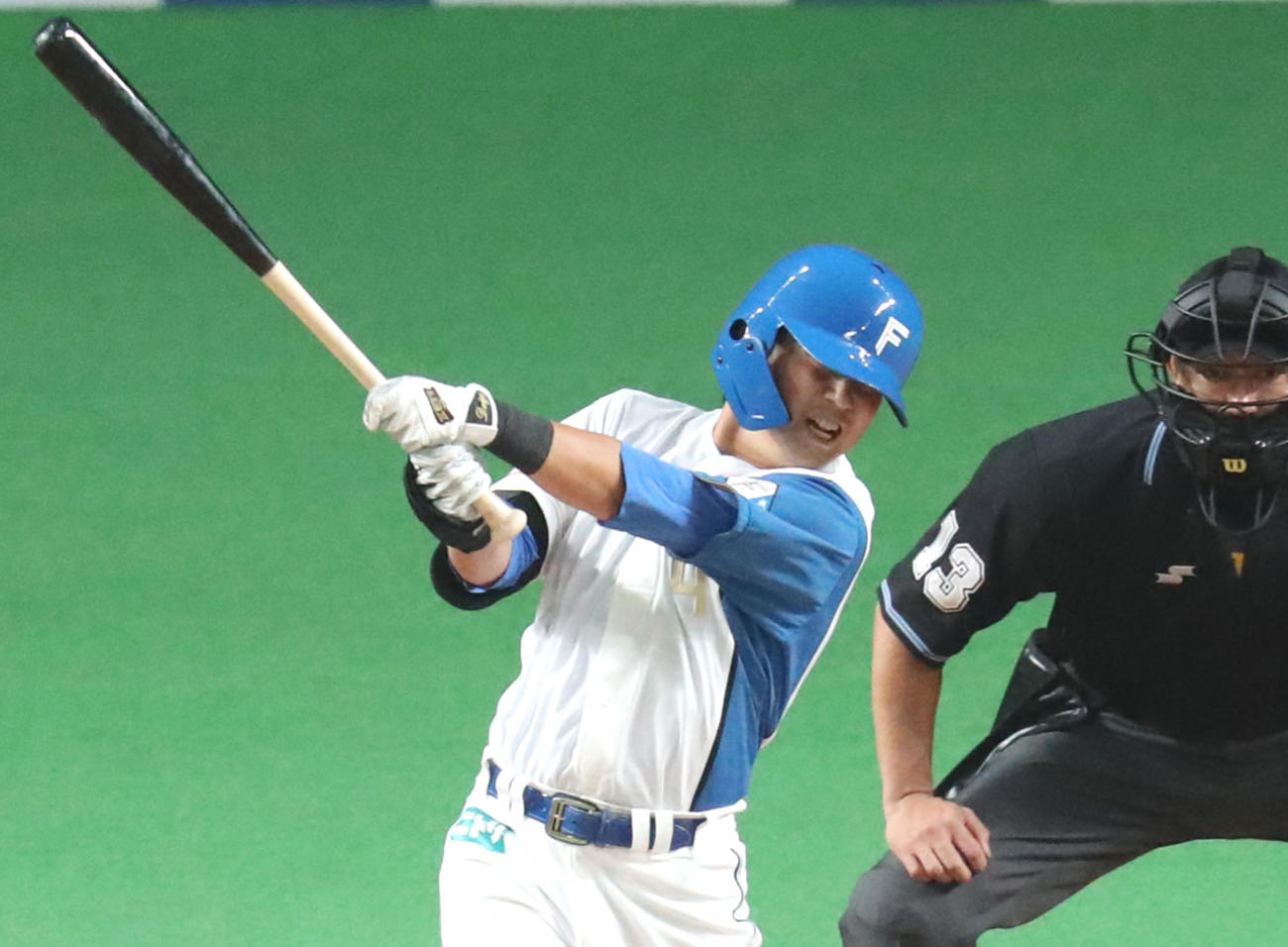 日本ハム上川畑大悟（2022年5月撮影）