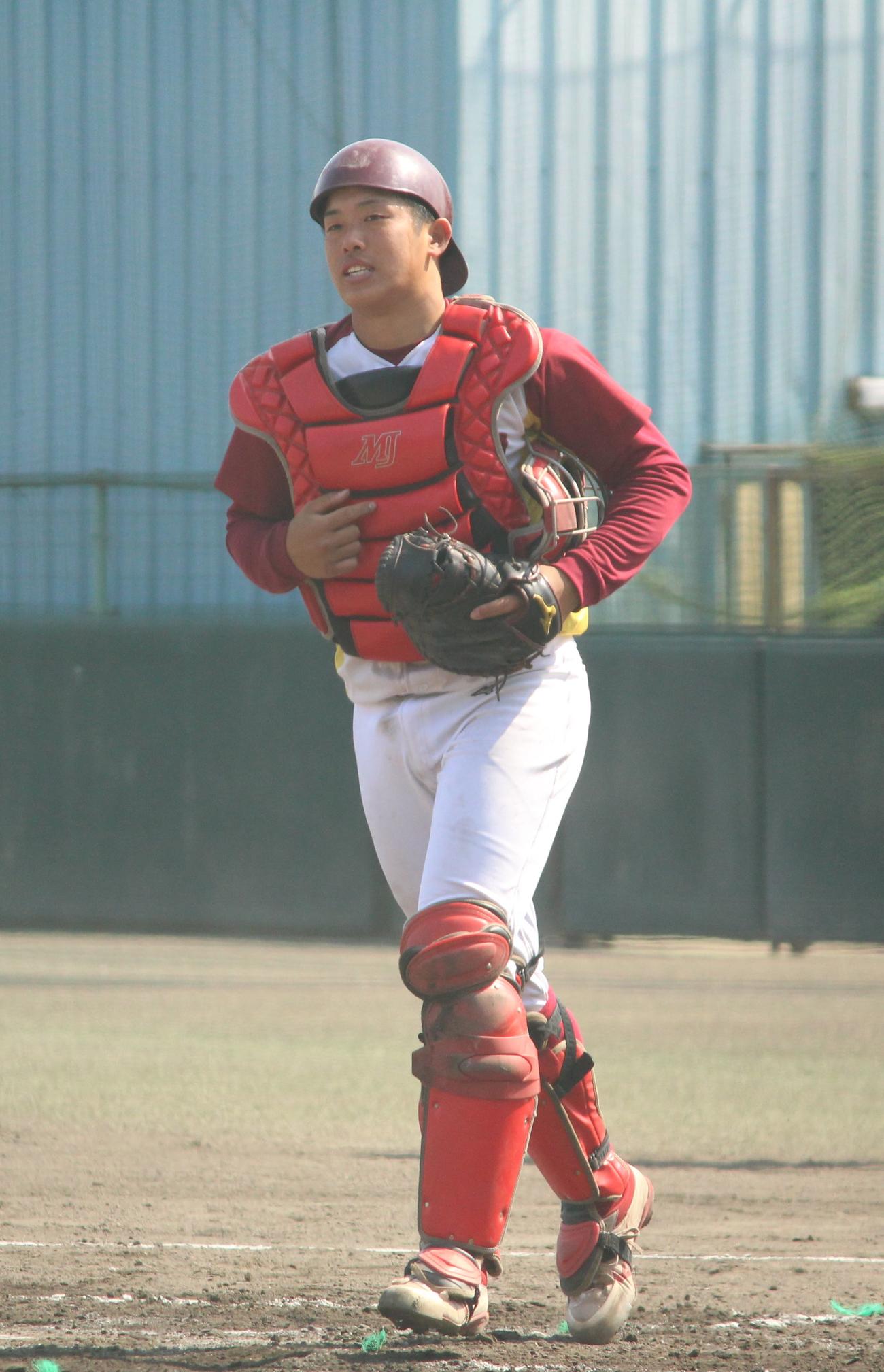 今秋ドラフト候補の名城大・野口泰司（2022年3月11日撮影）