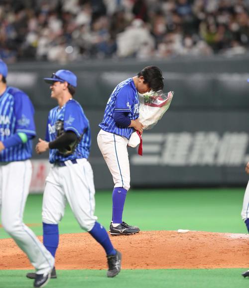 DeNA】今永昇太クールに演じたノーノー「投げる哲学者」表情変えず