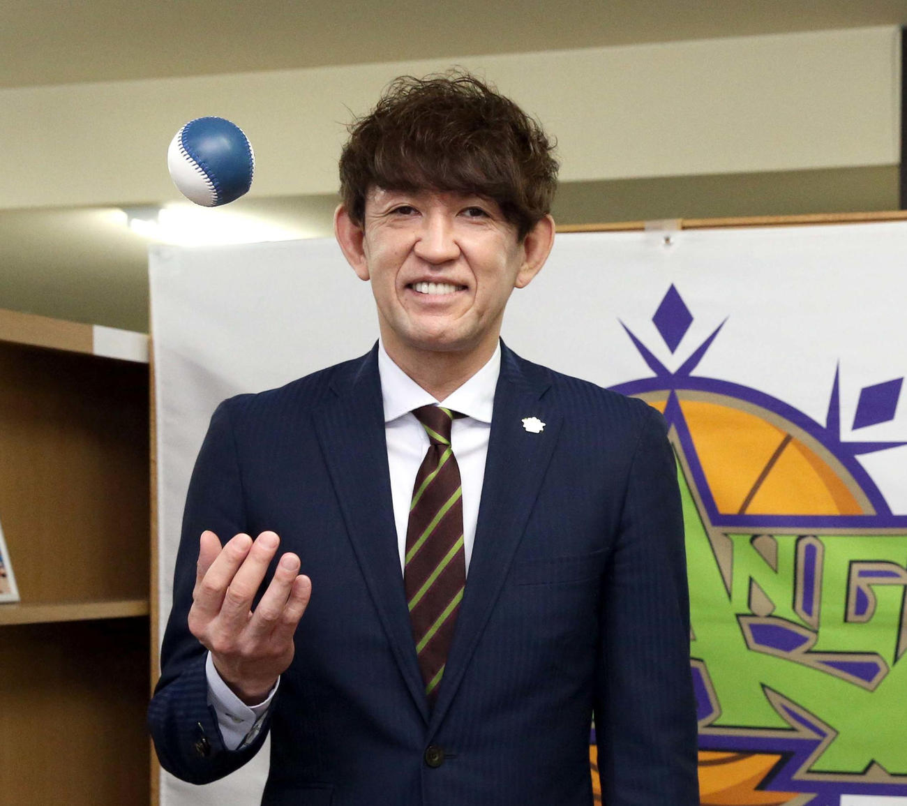 レバンガ北海道折茂社長（2021年2月16日撮影）