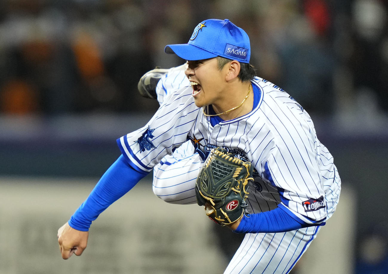 DeNA山崎康晃（2022年5月10日撮影）
