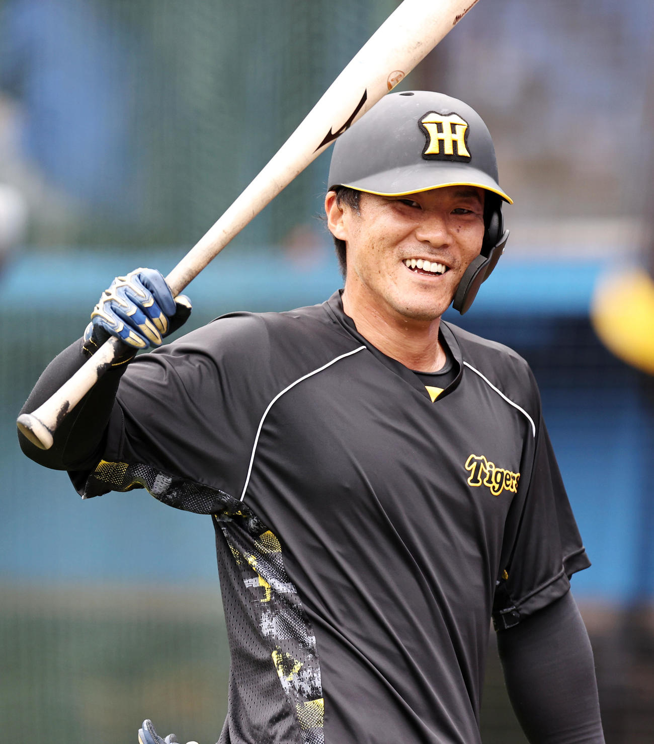 阪神陽川尚将（2022年5月15日撮影）