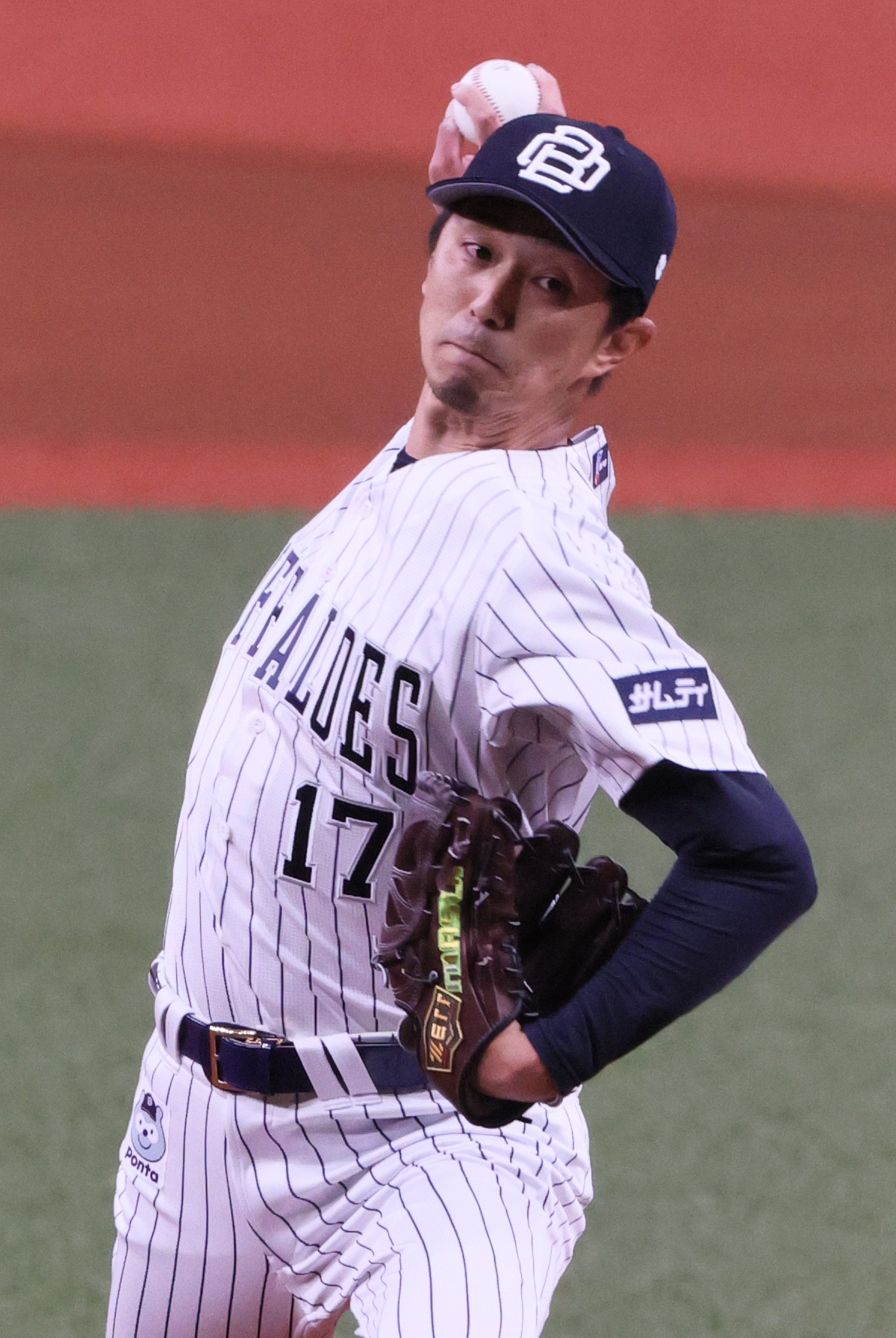 オリックス対ヤクルト　オリックス先発の増井（撮影・上山淳一）