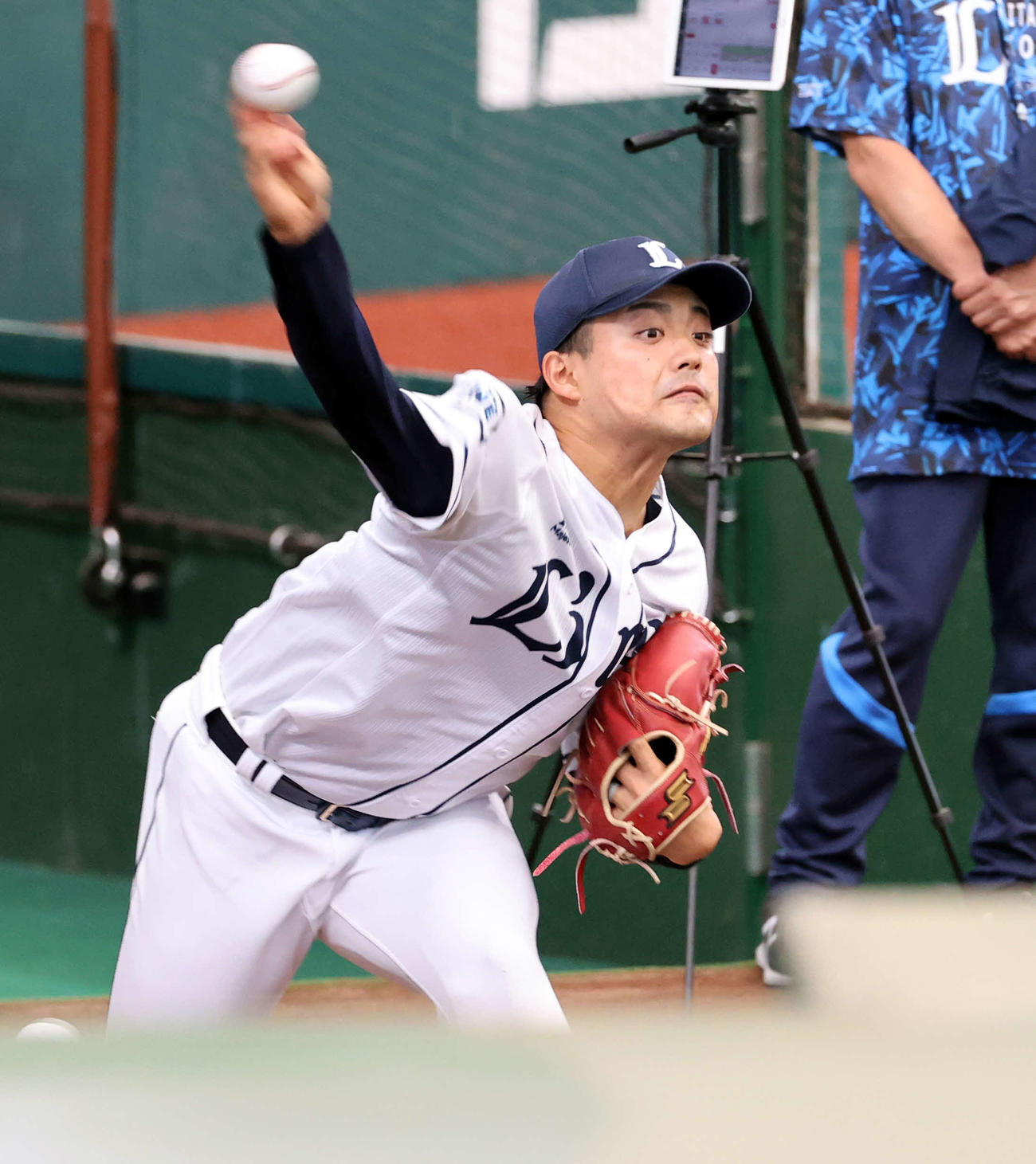 西武松本航（2022年6月9日撮影）