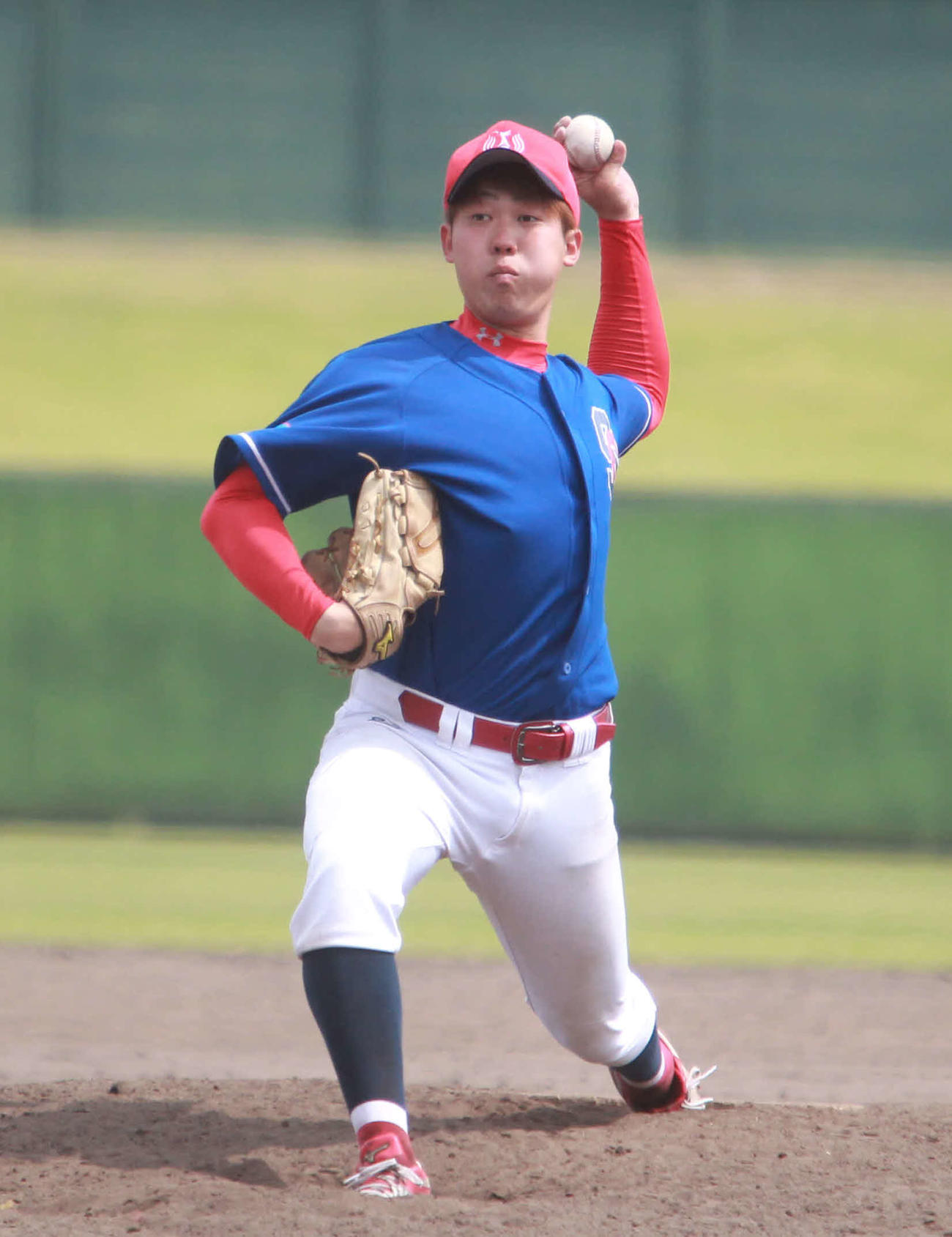 五泉クラブ対佐渡軍団　2安打完封の佐渡軍団・石川