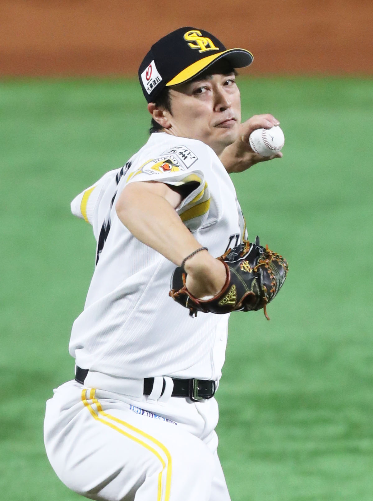 ソフトバンク和田毅（2022年5月29日撮影）