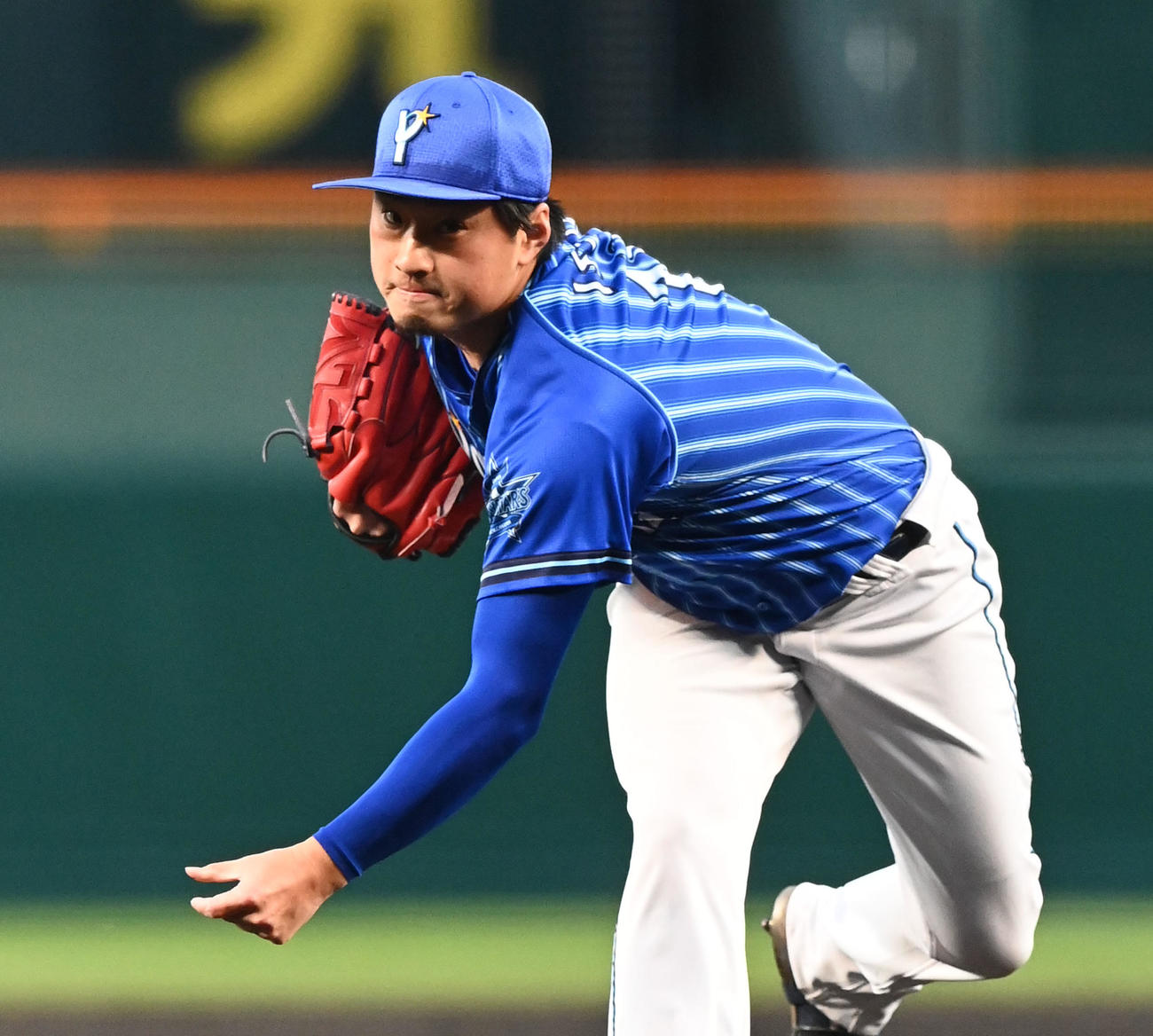 DeNA石田健大（2022年4月6日撮影）