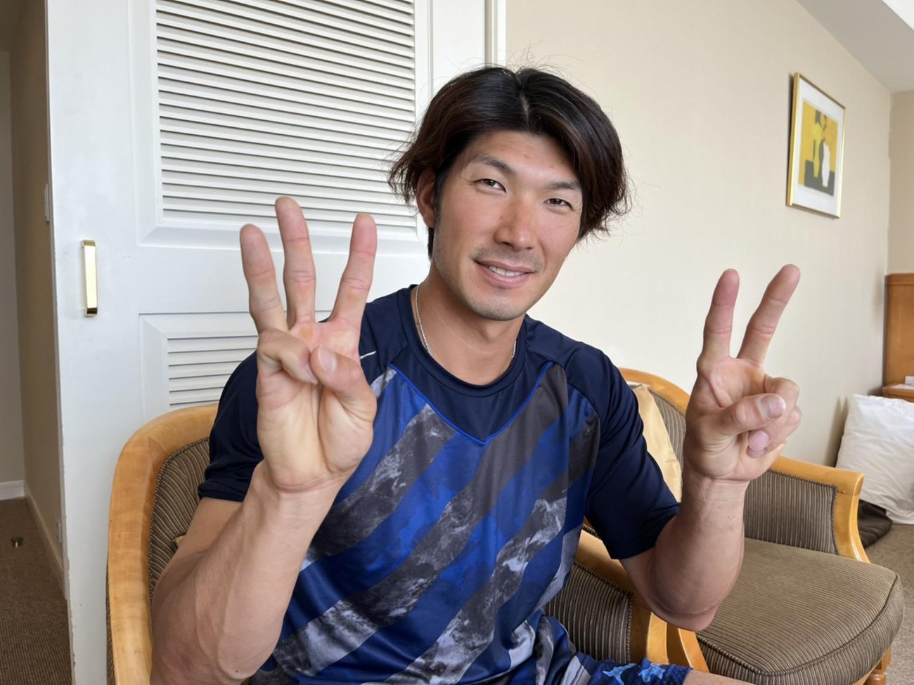 6月9日に32歳の誕生日を迎えたDeNA大田（球団提供）