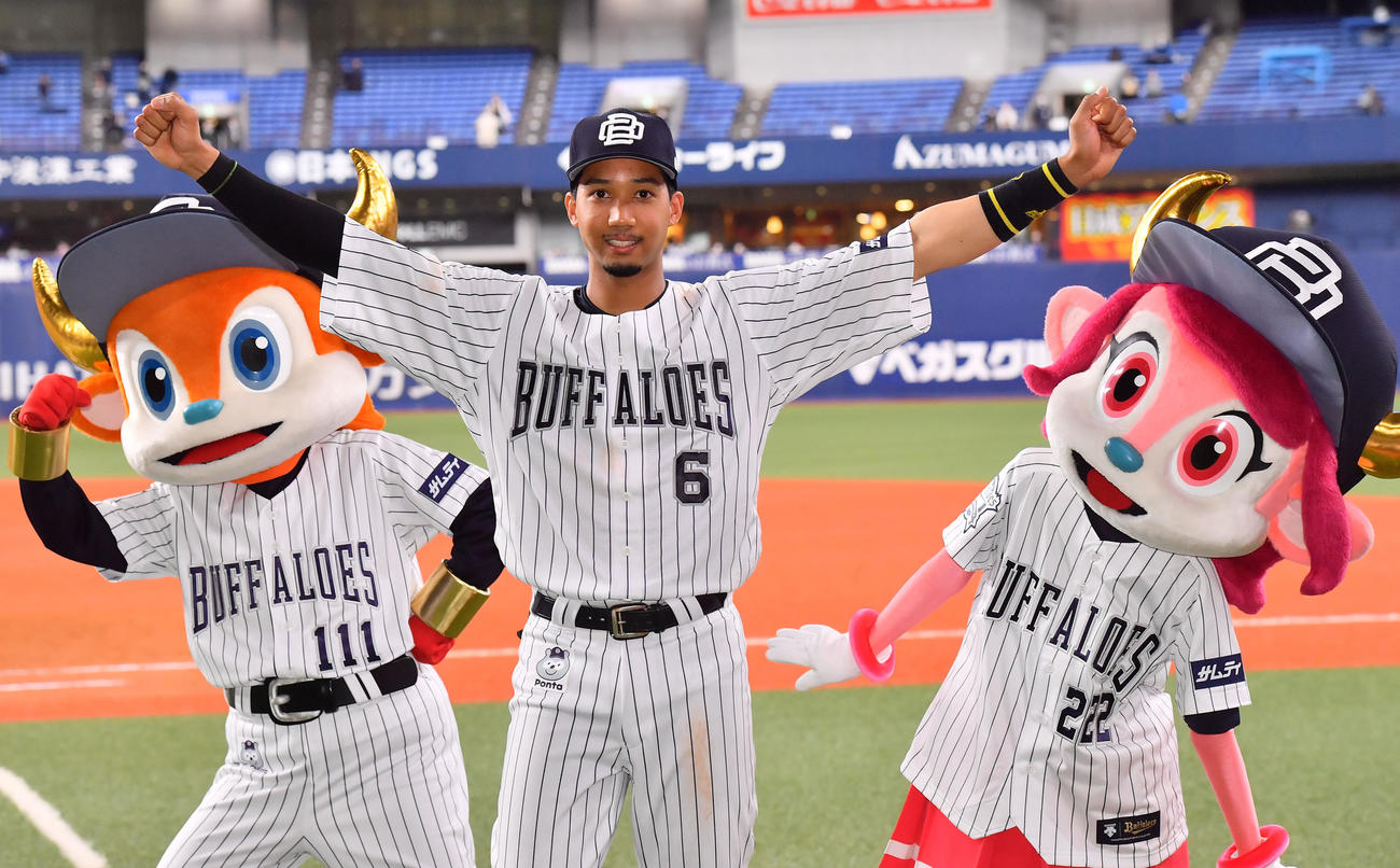 オリックス宗佑磨（2022年4月29日撮影）